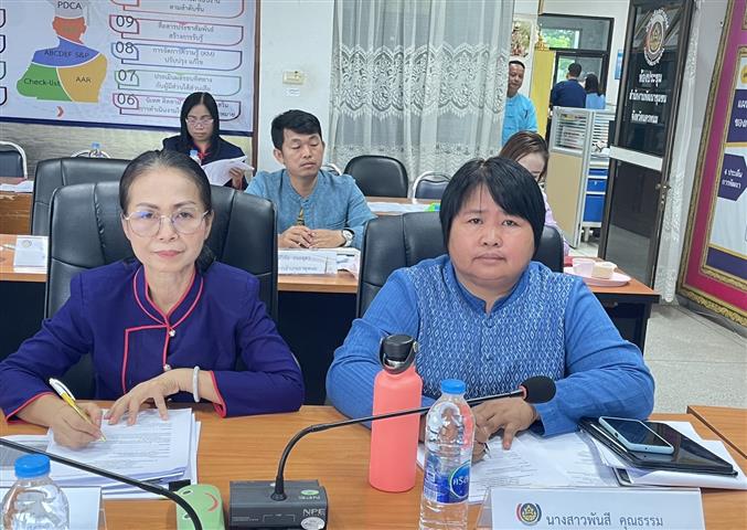 พช.นครพนม ประชุมผู้อำนวยการกลุ่มงาน พัฒนาการอำเภอ และนักวิชาการพัฒนาชุมชนจังหวัดนครพนม ครั้งที่ 6/2566 ประจำเดือนมิถุนายน 2566