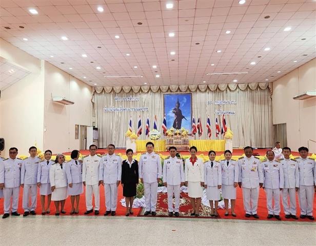 พช.นครพนม  ร่วมงานรัฐพิธี “วันสมเด็จพระนารายณ์มหาราช ประจำปี 2566”