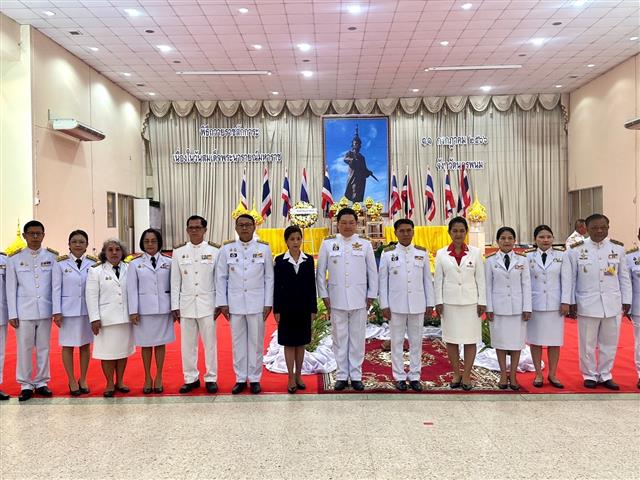 พช.นครพนม  ร่วมงานรัฐพิธี “วันสมเด็จพระนารายณ์มหาราช ประจำปี 2566”