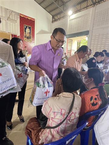 จังหวัดนครพนม   ขับเคลื่อนโครงการคลินิกเกษตรเคลื่อนที่ในพระบรมราชานุเคราะห์ สมเด็จพระบรมโอรสาธิราชฯ สยามมกุฎราชกุมาร โครงการจังหวัดเคลื่อนที่แบบบูรณาการ “หน่วยบำบัดทุกข์ บำรุงสุข สร้างรอยยิ้มให้ประชาชนจังหวัดนครพนม” และหน่วยแพทย์เคลื่อนที่ พอ.สว. จังหวัดนครพนม ประจำปีงบประมาณ พ.ศ. 2566 พื้นที่อำเภอปลาปาก