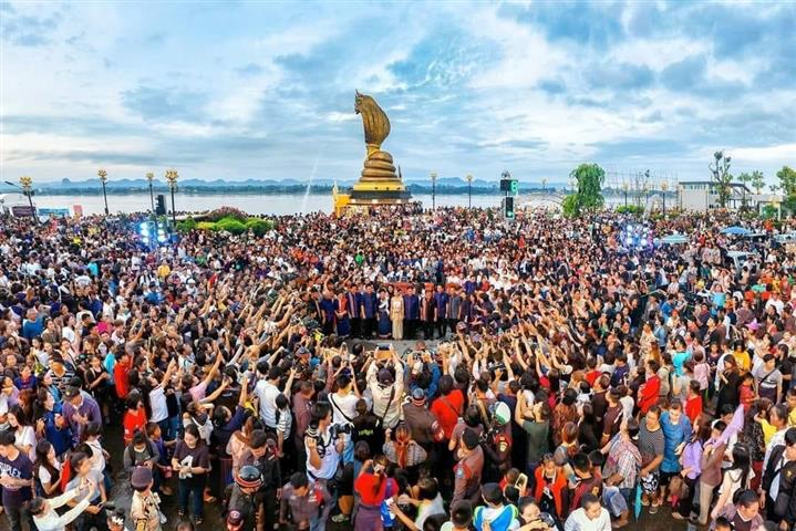 นครพนม   จัดงานบวงสรวงพญาศรีสัตตนาคราช ประจำปี 2566 รวม 7 วัน 7 คืน