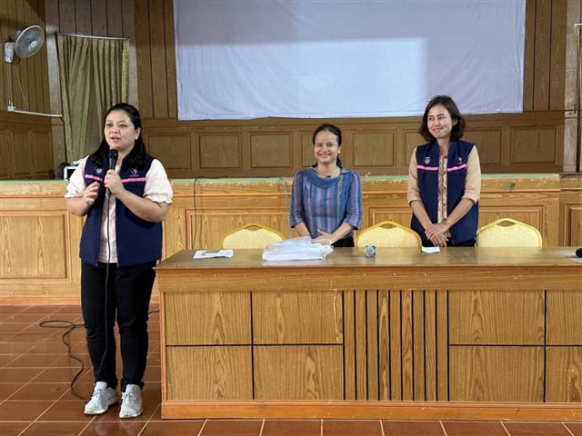 จังหวัดนครพนม ลงพื้นที่ประชาสัมพันธ์การรับสมัครสมาชิกกองทุนพัฒนาบทบาทสตร