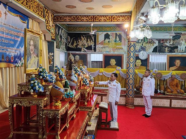 พช.นครพนม   ร่วมพิธีทำบุญตักบาตรและปล่อยพันธุ์สัตว์น้ำถวายพระราชกุศลสมเด็จพระนางเจ้าสิริกิติ์ พระบรมราชชนนีพันปีหลวง เนื่องในโอกาสวันเฉลิมพระชนมพรรษา 12 สิงหาคม 2566