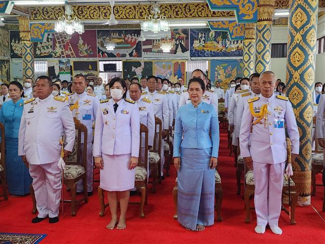 พช.นครพนม   ร่วมพิธีทำบุญตักบาตรและปล่อยพันธุ์สัตว์น้ำถวายพระราชกุศลสมเด็จพระนางเจ้าสิริกิติ์ พระบรมราชชนนีพันปีหลวง เนื่องในโอกาสวันเฉลิมพระชนมพรรษา 12 สิงหาคม 2566