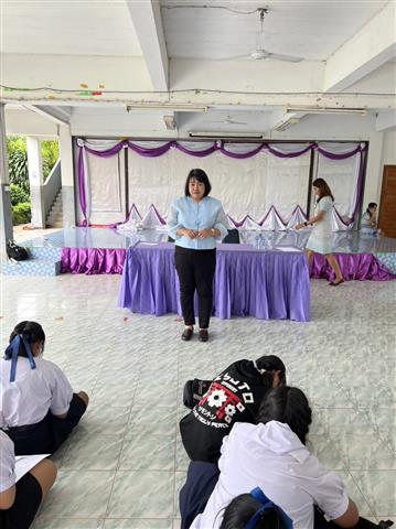 สนง.กองทุนพัฒนาบทบาทสตรีจังหวัดนครพนมร่วมกับ พช.บ้านแพง ลงพื้นที่ประชาสัมพันธ์การรับสมัครสมาชิกกองทุนพัฒนาบทบาทสตรี พื้นที่อำเภอบ้านแพง