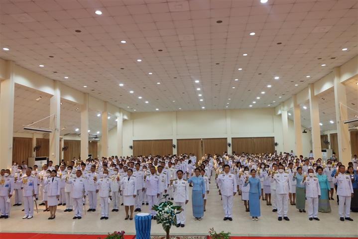 พช.นครพนม   ร่วมพิธีถวายเครื่องราชสักการะและถวายพระพรชัยมงคลสมเด็จพระนางเจ้าสิริกิติ์ พระบรมราชชนนีพันปีหลวง เนื่องในโอกาสวันเฉลิมพระชนมพรรษา 12 สิงหาคม 2566