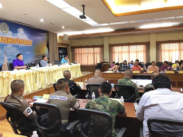 พช.นครพนม ร่วมประชุมวางแผนการบริหารจัดการน้ำและการเข้าช่วยเหลือผู้ประสบภัย