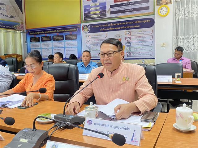 ผู้ตรวจฯ เขตที่ 11 ลงพื้นที่ตรวจราชการติดตามสนับสนุนการดำเนินงานตามภารกิจสำคัญกรมการพัฒนาชุมชน  ในพื้นที่จังหวัดนครพนม