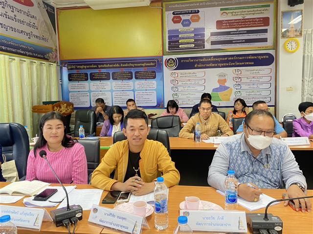 ผู้ตรวจฯ เขตที่ 11 ลงพื้นที่ตรวจราชการติดตามสนับสนุนการดำเนินงานตามภารกิจสำคัญกรมการพัฒนาชุมชน  ในพื้นที่จังหวัดนครพนม