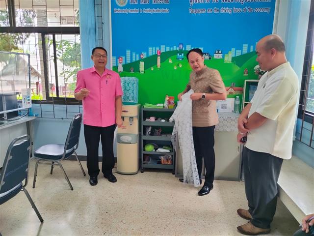พช.นครพนม ร่วมลงพื้นที่ออกตรวจประเมินที่ว่าการอำเภอ ประจำปี 2566