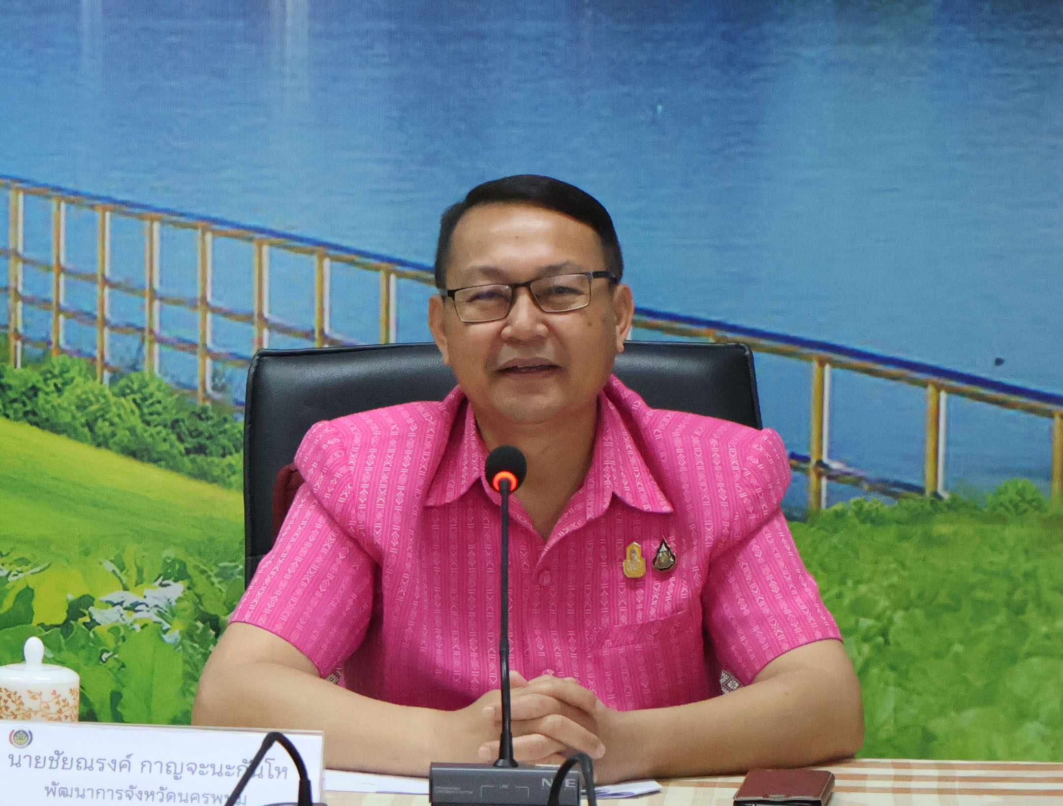 พช.นครพนม ประชุม ผอ.กลุ่มงานฯ เจ้าหน้าที่พัฒนาชุมชน สำนักงานพัฒนาชุมชนจังหวัดนครพนม   เพื่อขับเคลื่อนการปฏิบัติงานพัฒนาชุมชน ปี 2567
