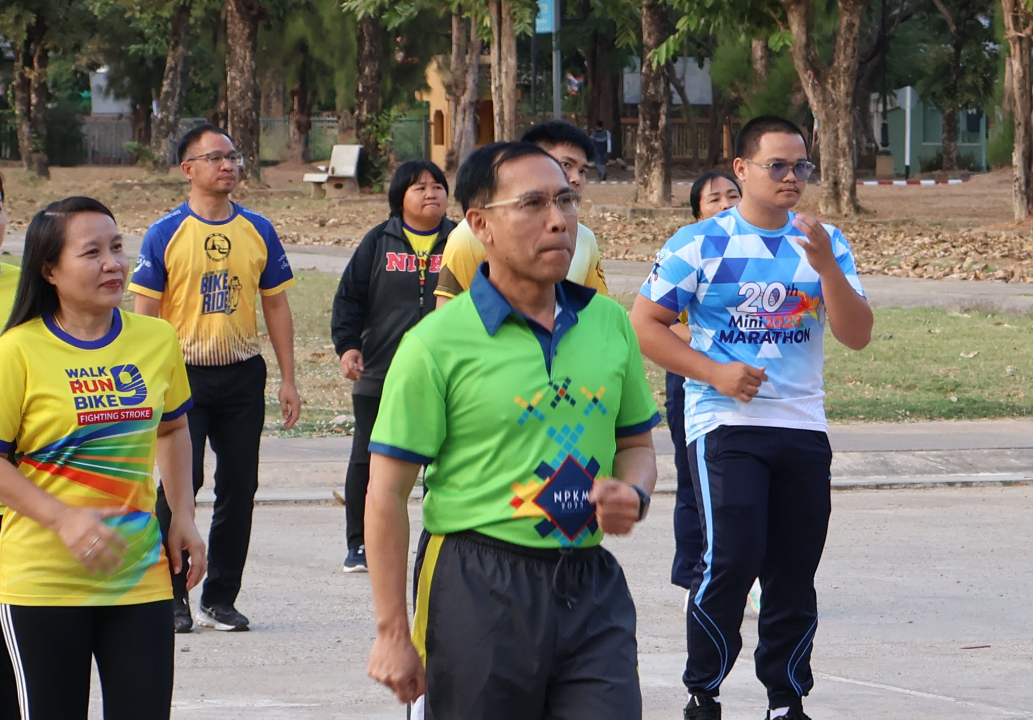 พช.นครพนม ร่วมกิจกรรม Exercise สร้างนิสัยออกกำลังกาย ทุกวันพุธ