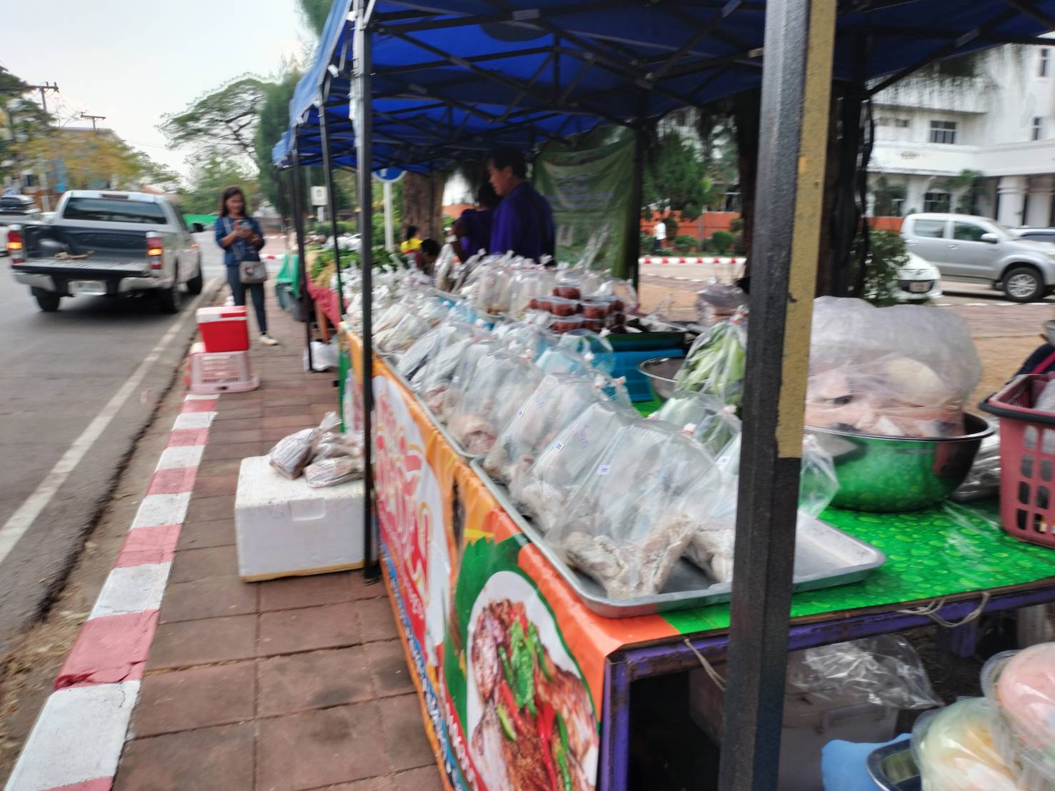 นครพนม   จัดแสดงและจำหน่ายผลผลิต โคก หนอง นา “ตลาดนัดโคก หนอง นา และอาหารปลอดภัย” สู่ความยั่งยืน
