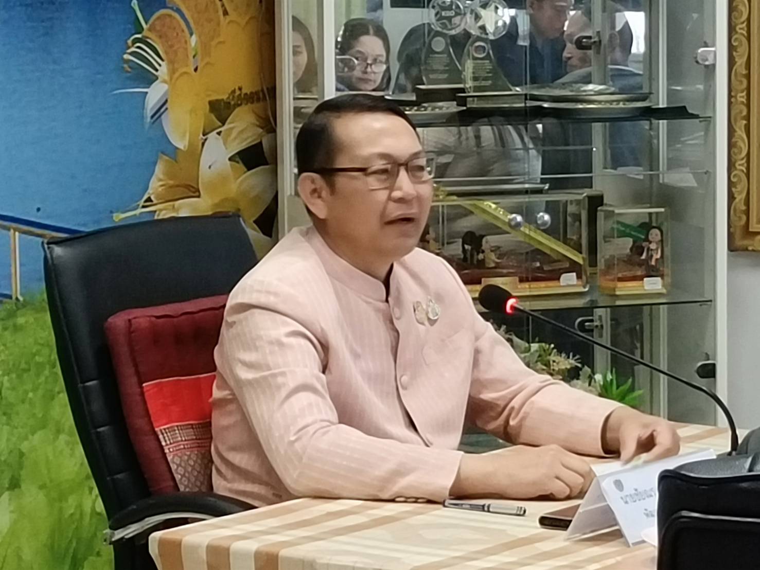 พช.นครพนม ประชุมชักซ้อมแนวทางสนับสนุนการดำเนินงานอาสาพัฒนาชุมชน ประจำปีงบประมาณ พ.ศ. 2567