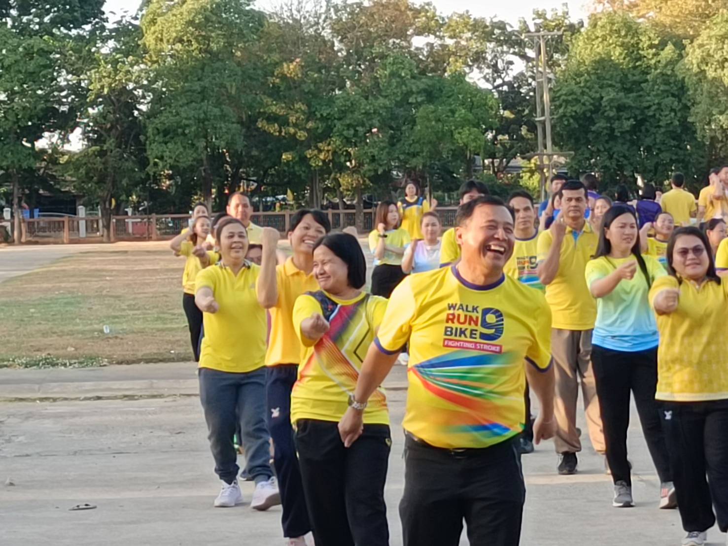 พช.นครพนม ร่วมกิจกรรม Exercise สร้างนิสัยออกกำลังกาย ทุกวันพุธ