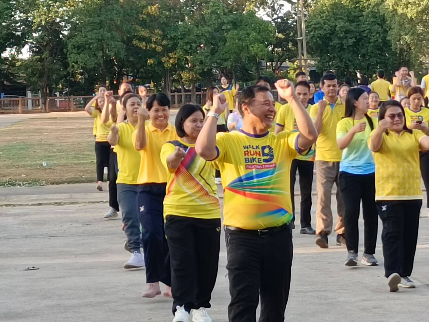 พช.นครพนม ร่วมกิจกรรม Exercise สร้างนิสัยออกกำลังกาย ทุกวันพุธ