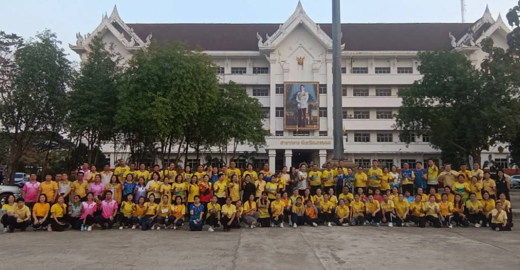 พช.นครพนม ร่วมกิจกรรม Exercise สร้างนิสัยออกกำลังกาย ทุกวันพุธ