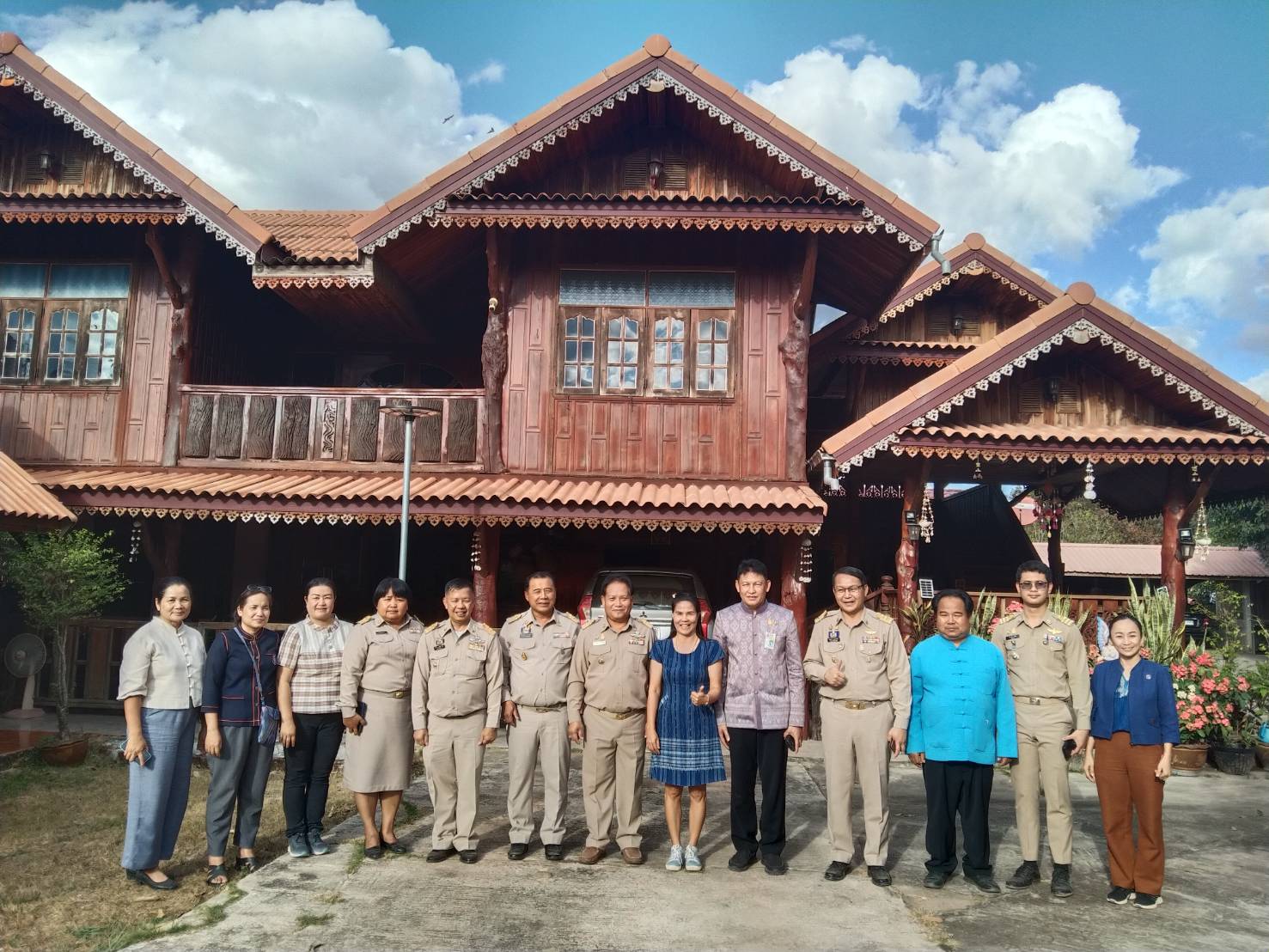 ผู้ตรวจราชการกรมฯ   เขตที่11  ลงพื้นที่เยี่ยมชมผลสำเร็จการสร้างความมั่นคงทางอาหาร