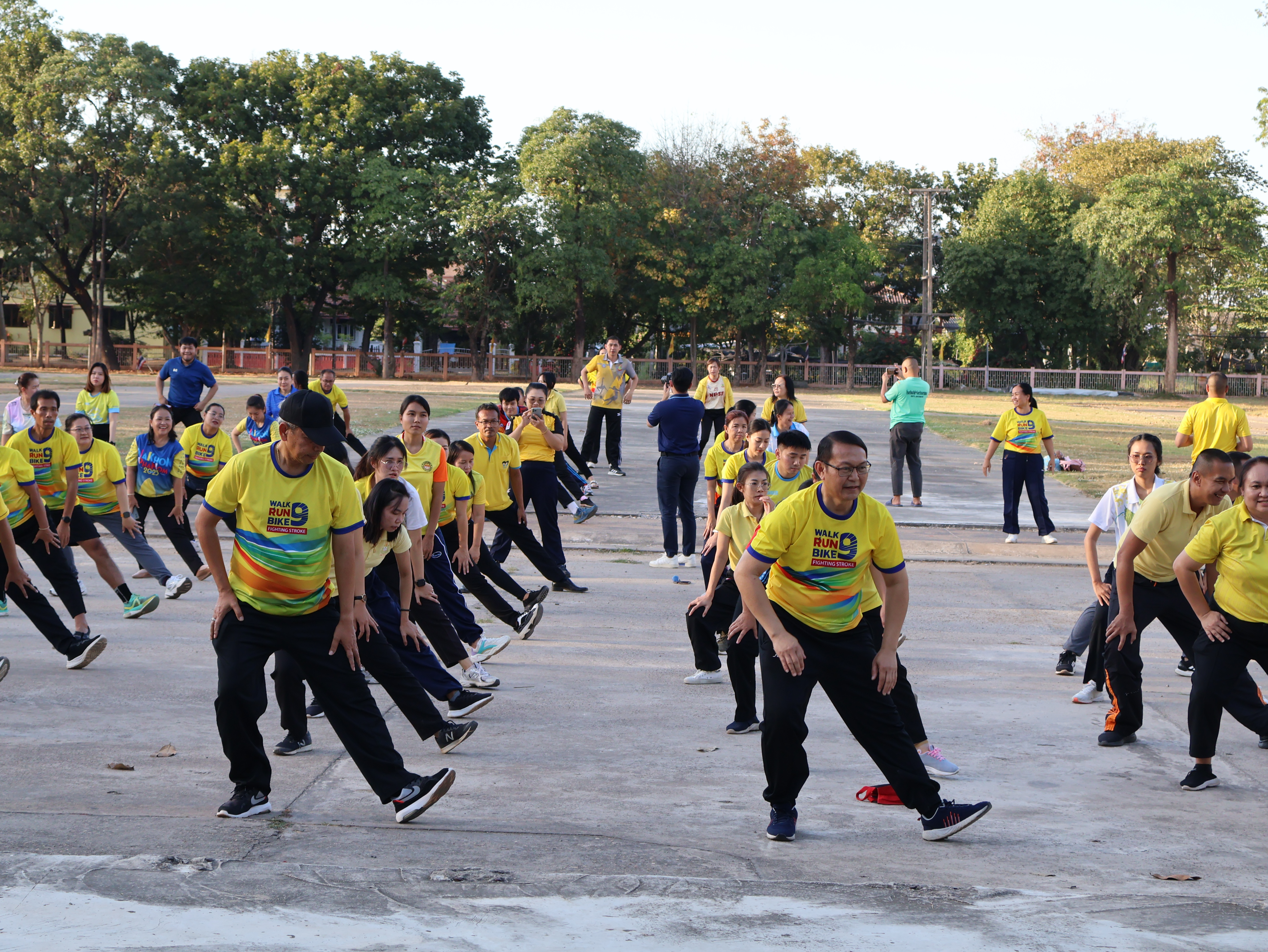 พช.นครพนม ร่วมกิจกรรม Exercise สร้างนิสัยออกกำลังกาย ทุกวันพุธ
