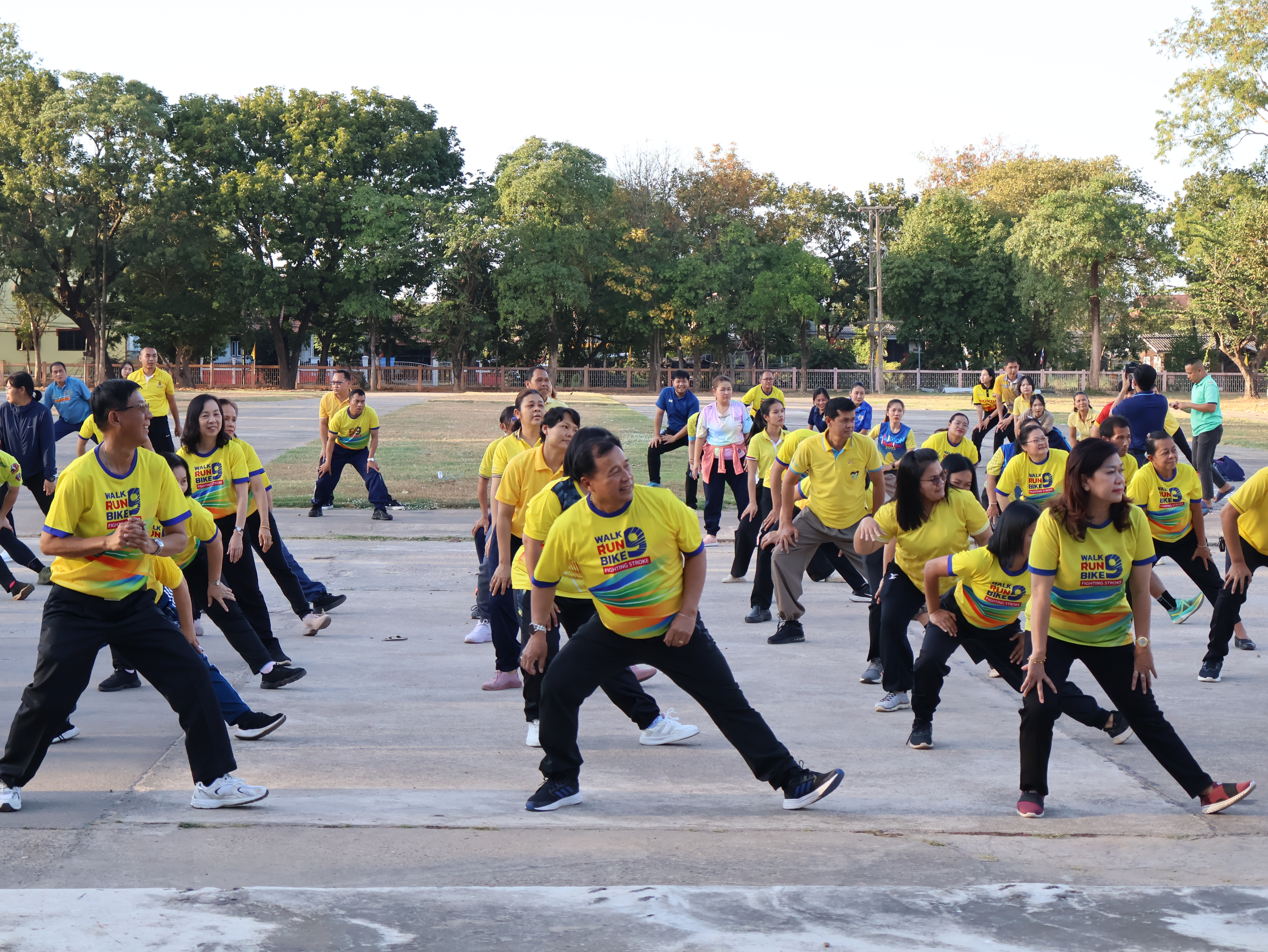 พช.นครพนม ร่วมกิจกรรม Exercise สร้างนิสัยออกกำลังกาย ทุกวันพุธ