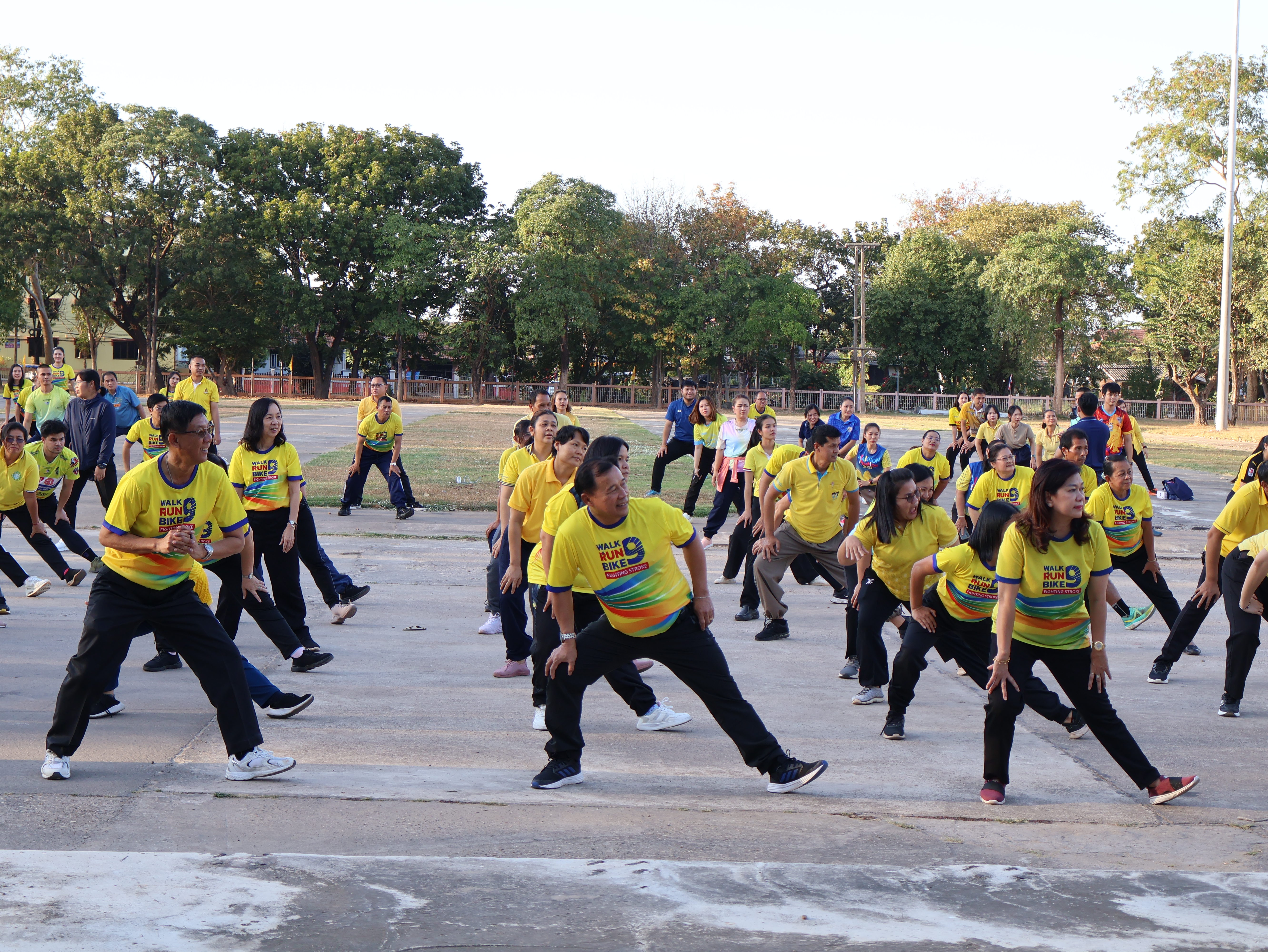 พช.นครพนม ร่วมกิจกรรม Exercise สร้างนิสัยออกกำลังกาย ทุกวันพุธ