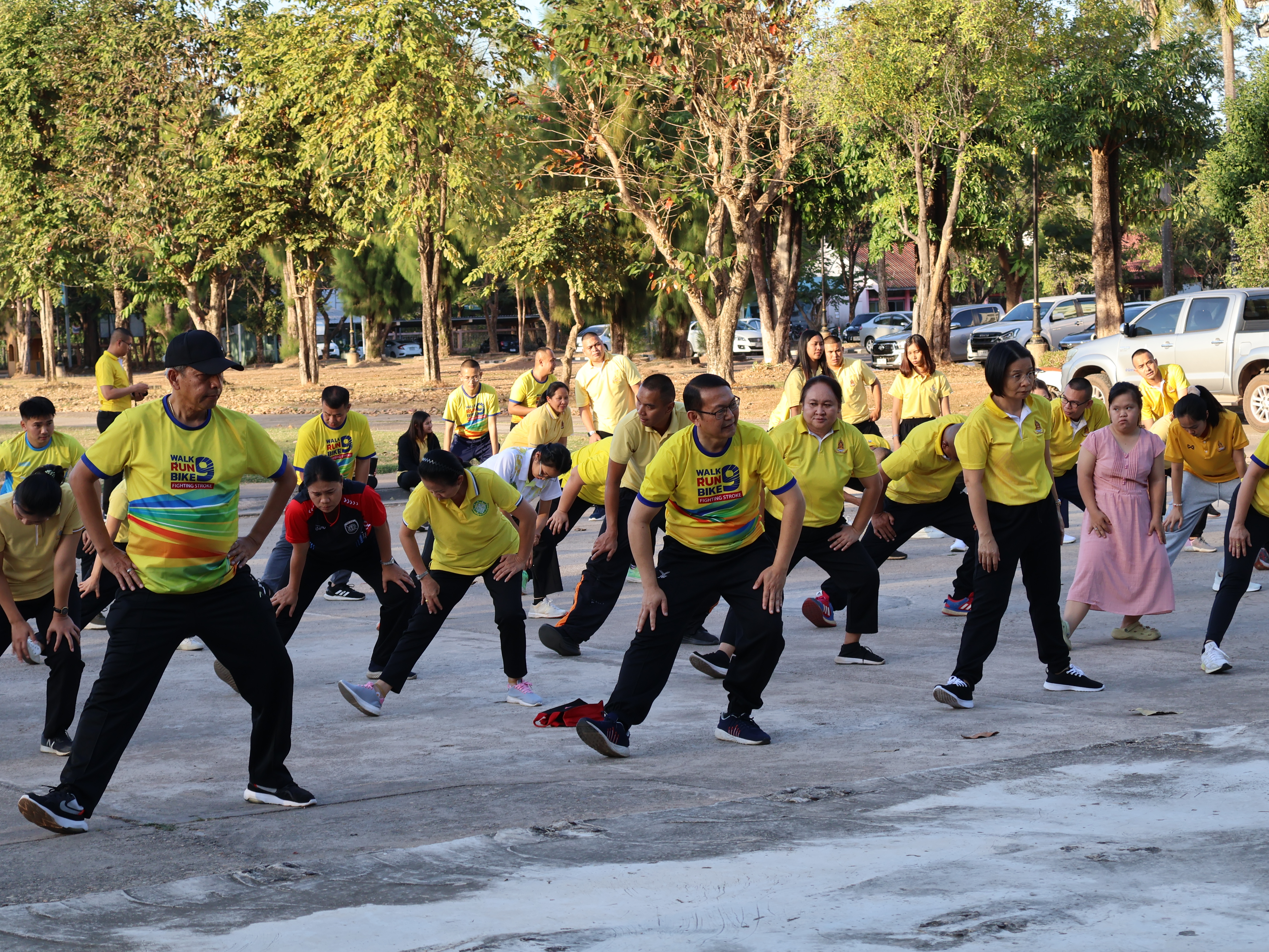 พช.นครพนม ร่วมกิจกรรม Exercise สร้างนิสัยออกกำลังกาย ทุกวันพุธ