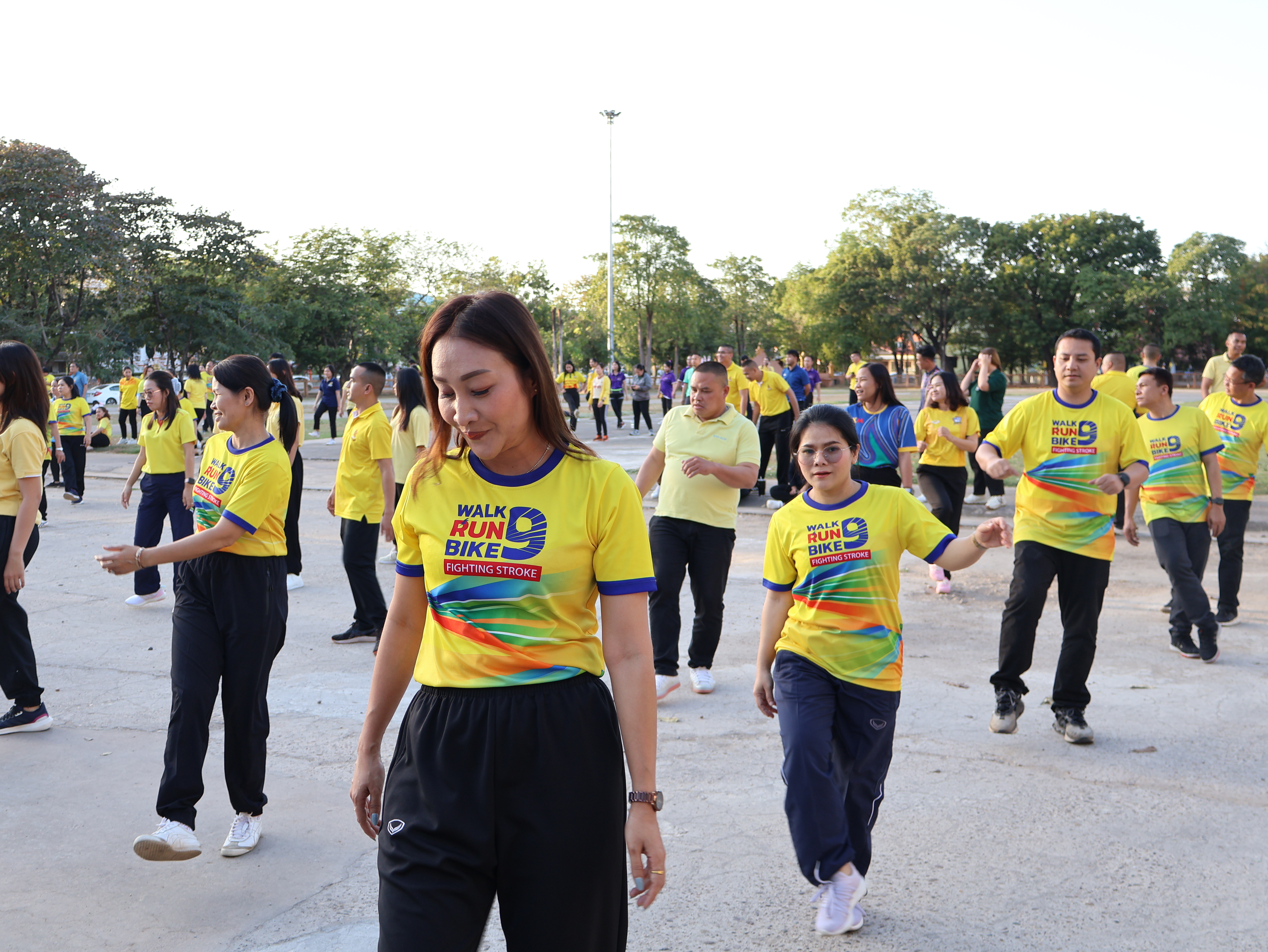 พช.นครพนม ร่วมกิจกรรม Exercise สร้างนิสัยออกกำลังกาย ทุกวันพุธ