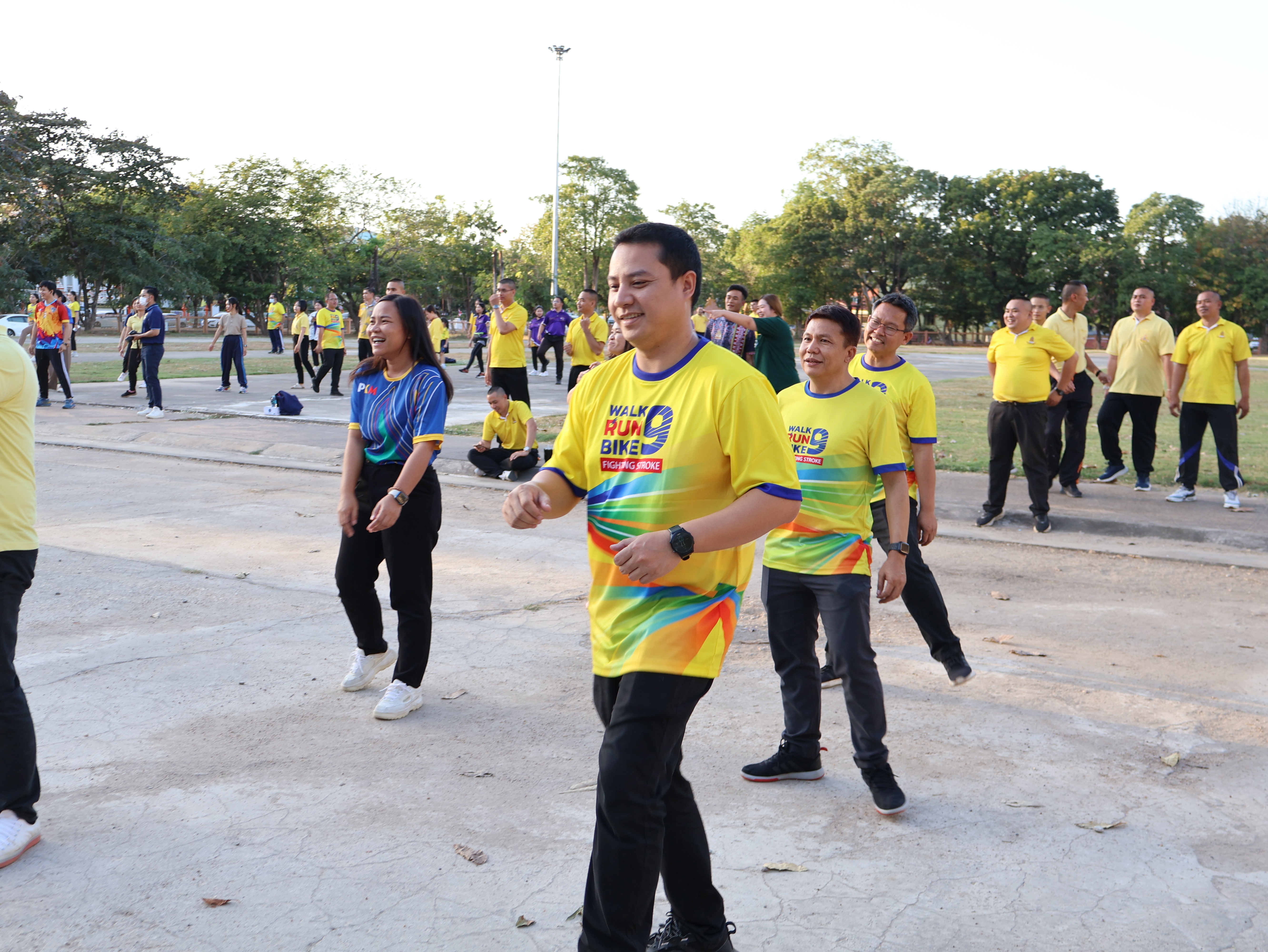 พช.นครพนม ร่วมกิจกรรม Exercise สร้างนิสัยออกกำลังกาย ทุกวันพุธ