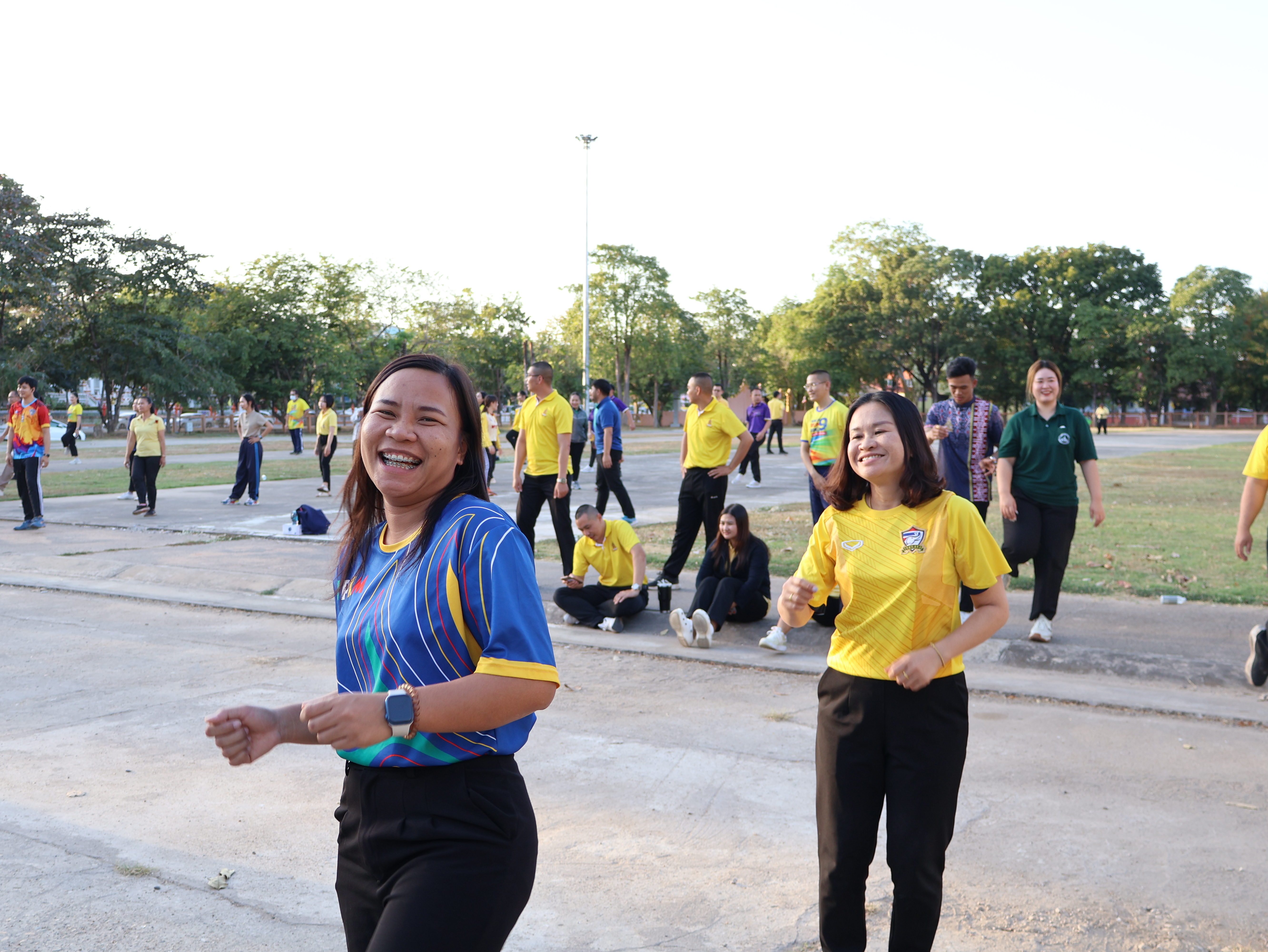 พช.นครพนม ร่วมกิจกรรม Exercise สร้างนิสัยออกกำลังกาย ทุกวันพุธ