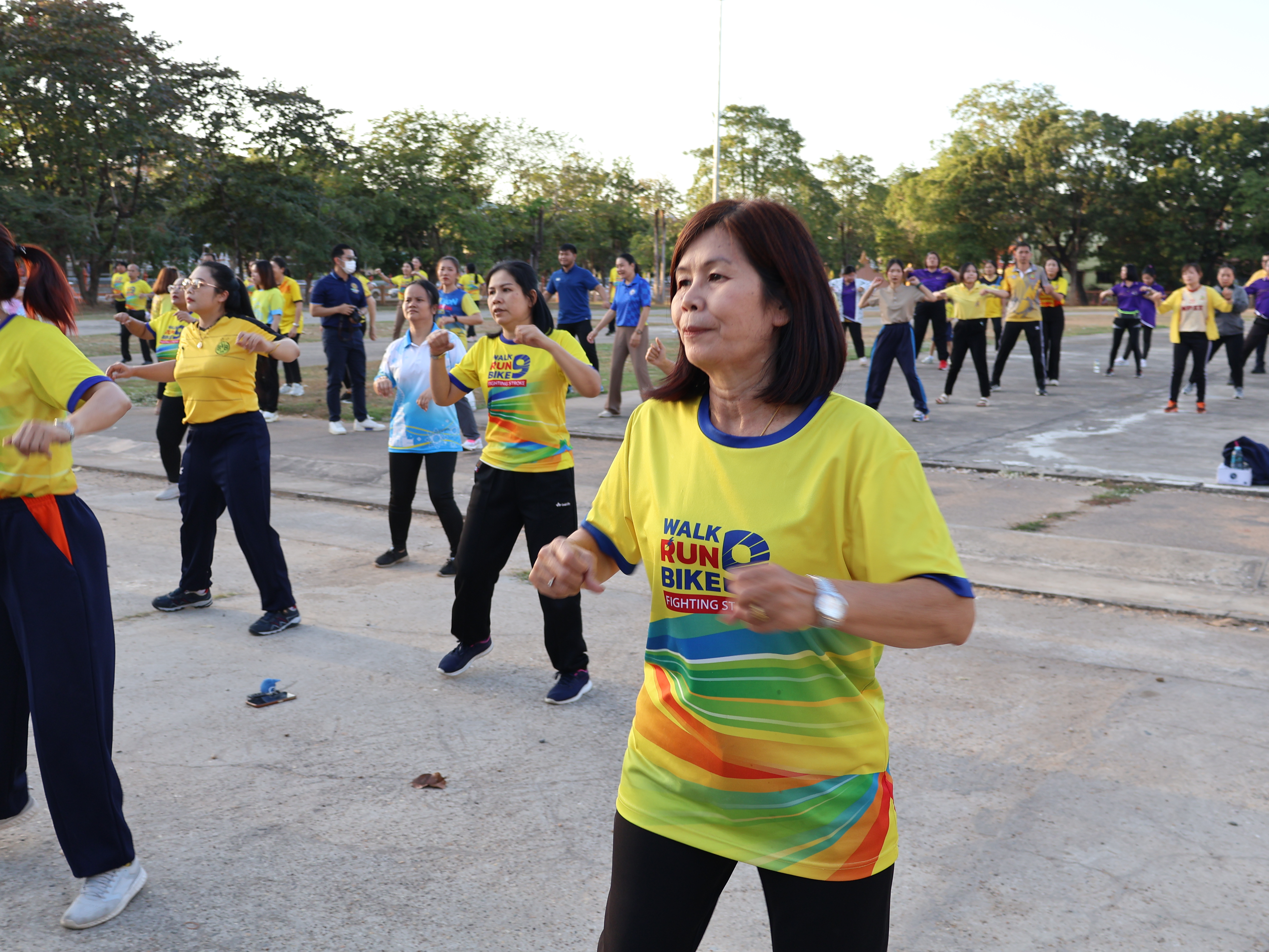 พช.นครพนม ร่วมกิจกรรม Exercise สร้างนิสัยออกกำลังกาย ทุกวันพุธ