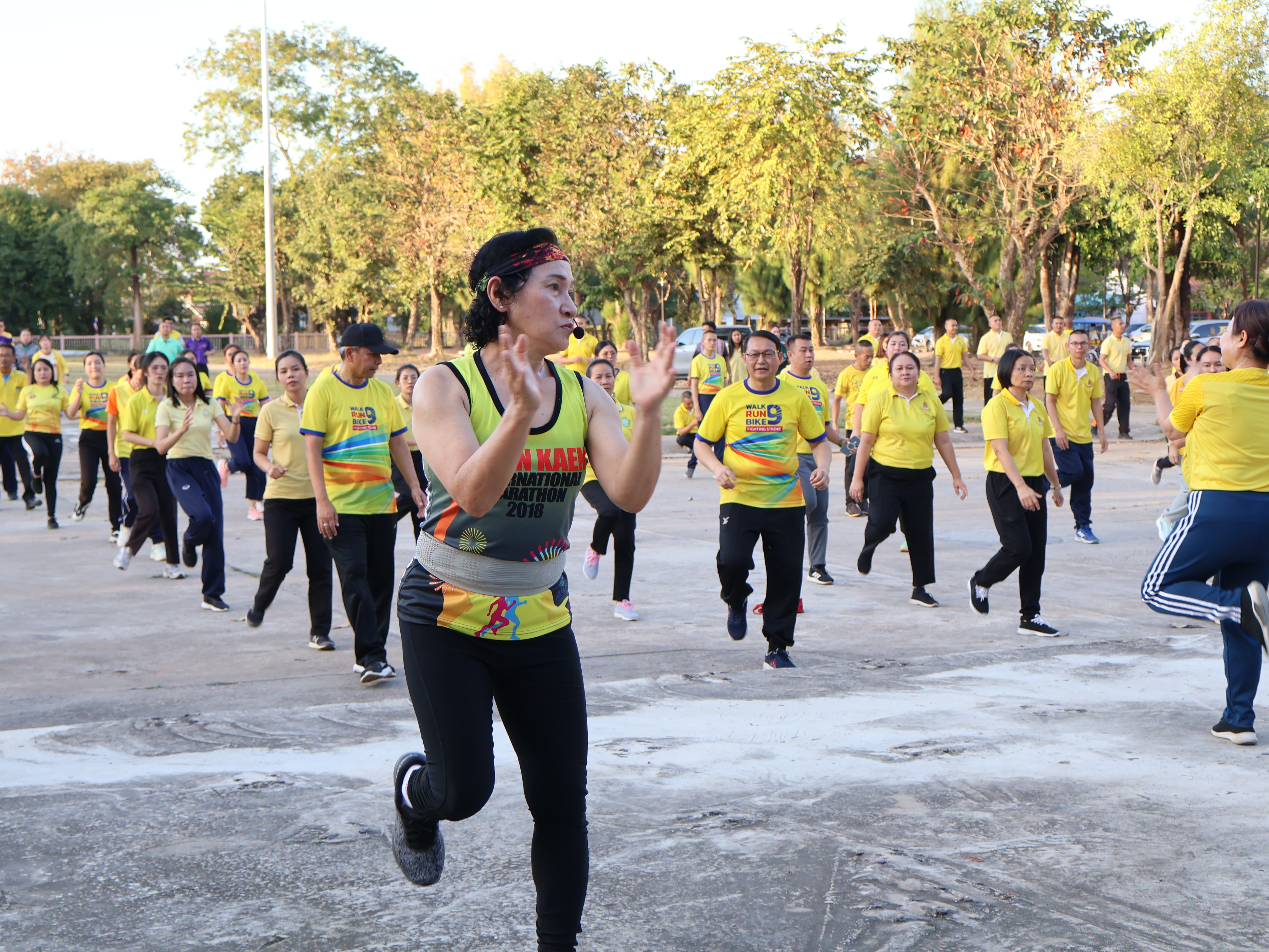 พช.นครพนม ร่วมกิจกรรม Exercise สร้างนิสัยออกกำลังกาย ทุกวันพุธ