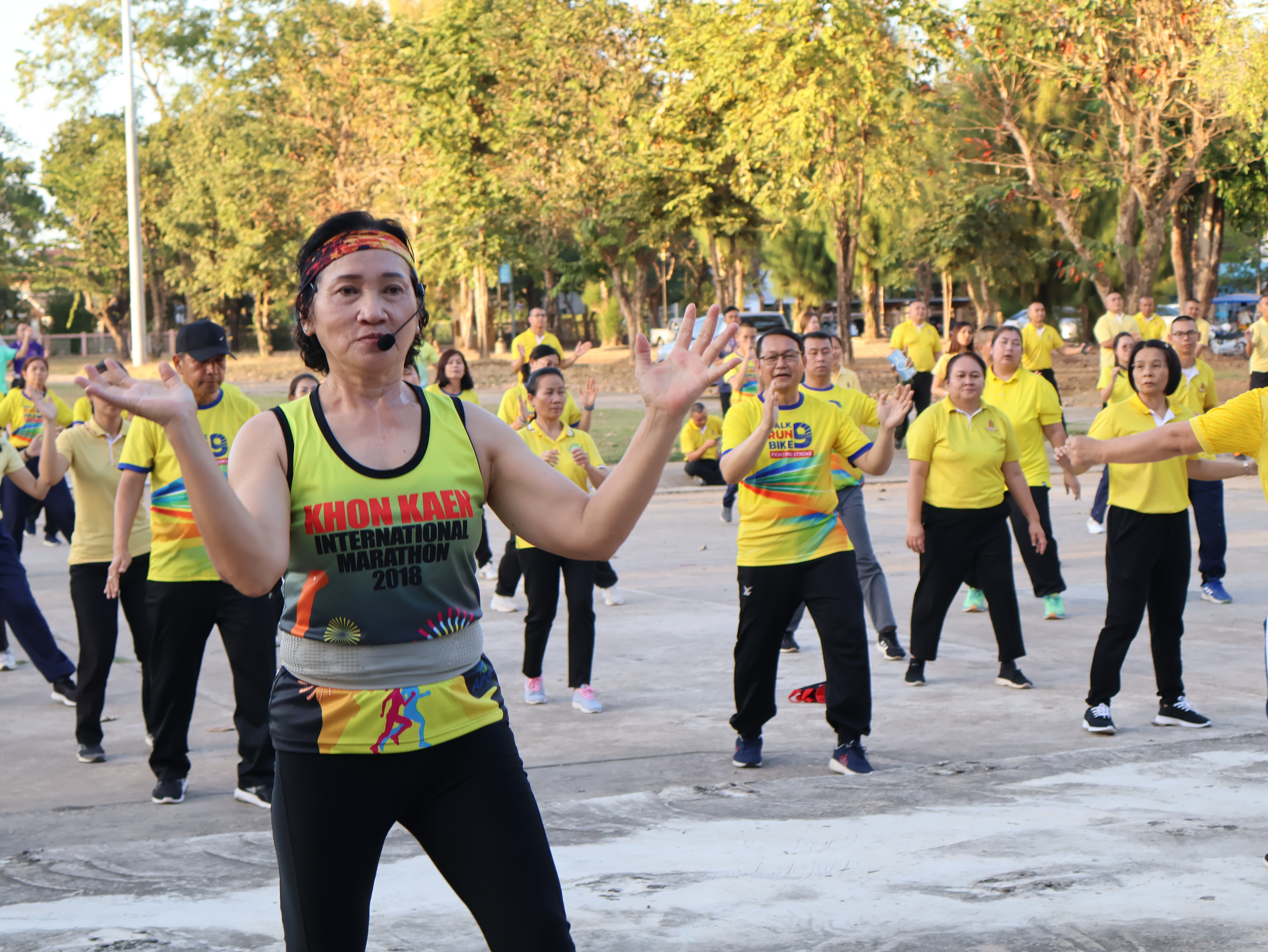 พช.นครพนม ร่วมกิจกรรม Exercise สร้างนิสัยออกกำลังกาย ทุกวันพุธ