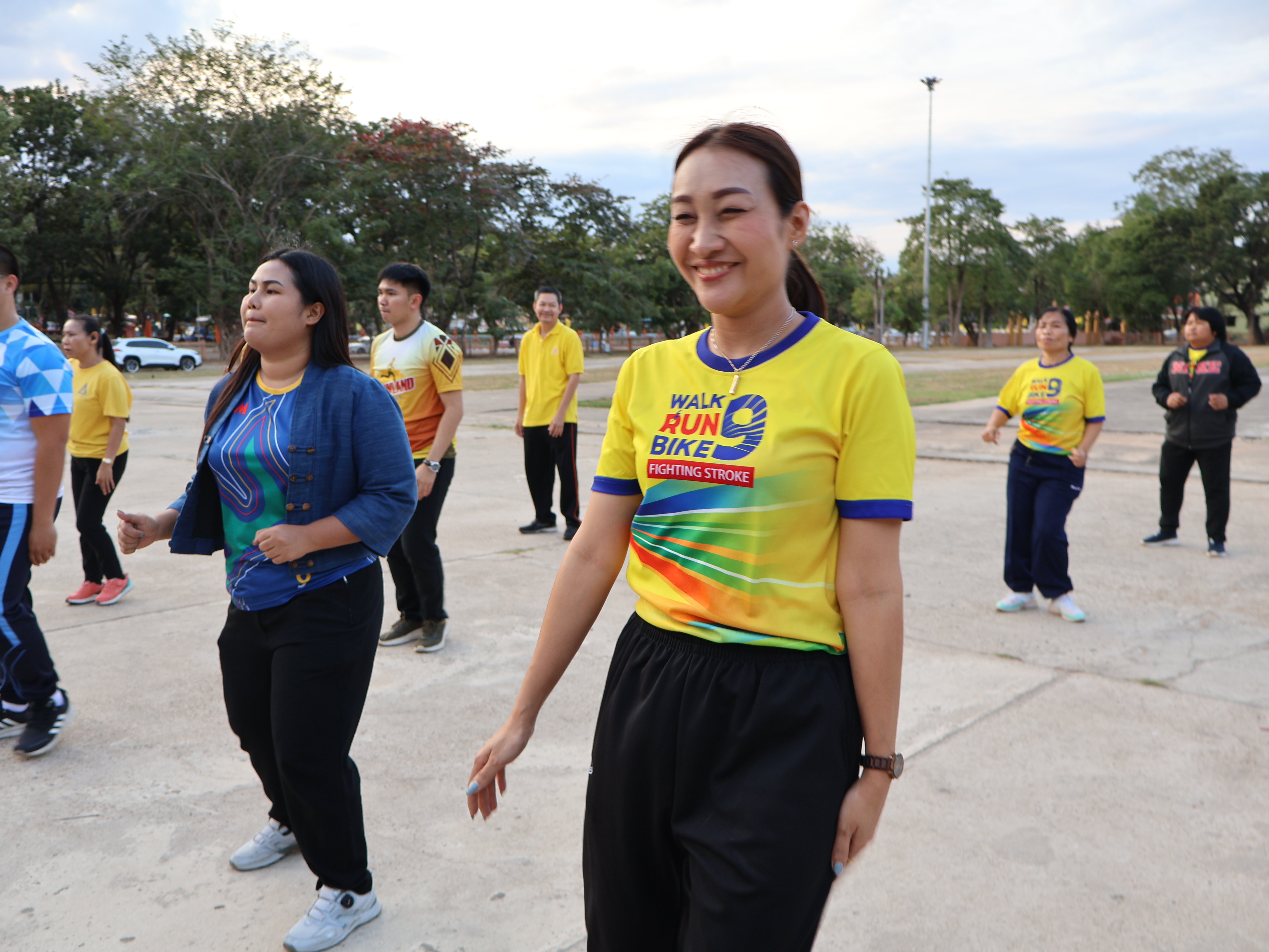 พช.นครพนม ร่วมกิจกรรม Exercise สร้างนิสัยออกกำลังกาย ทุกวันพุธ