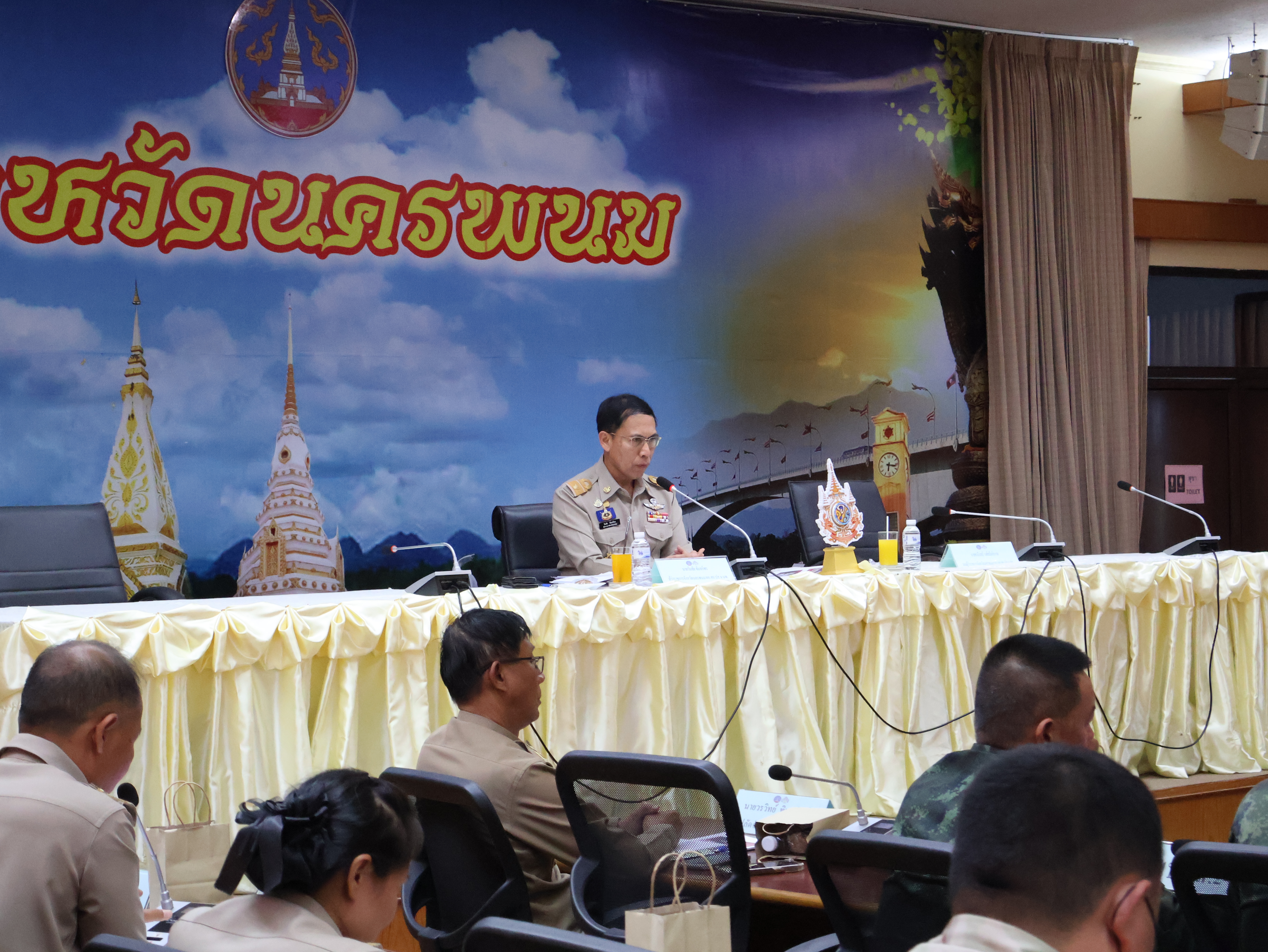 พช.นครพนม ร่วมประชุมคณะกรรมการศูนย์อำนวยการป้องกันและปราบปรามยาเสพติดจังหวัดนครพนม (ศอ.ปส.จ.นพ.) ครั้งที่ 1/2567