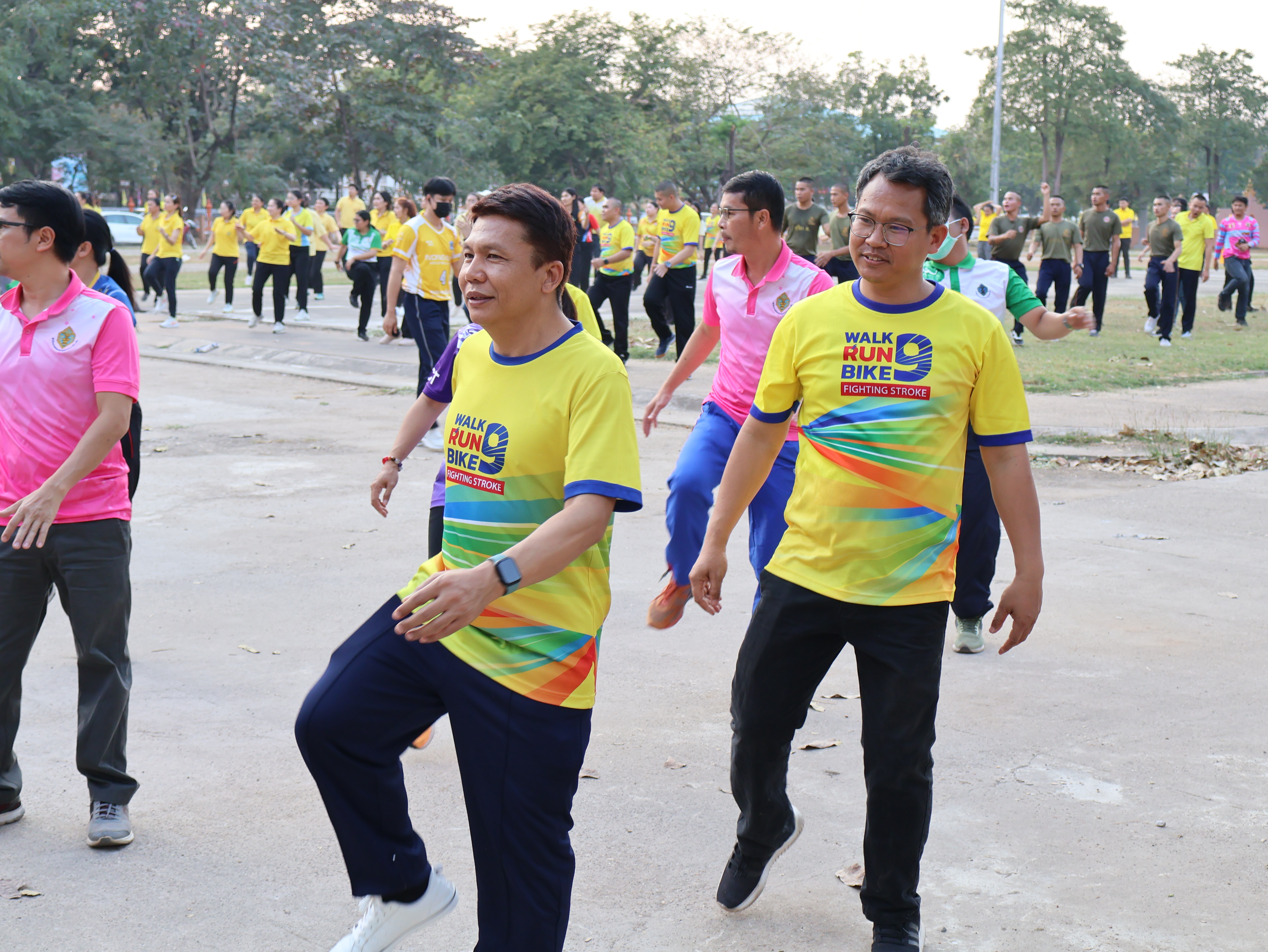 พช.นครพนม ร่วมกิจกรรม Exercise สร้างนิสัยออกกำลังกาย ทุกวันพุธ