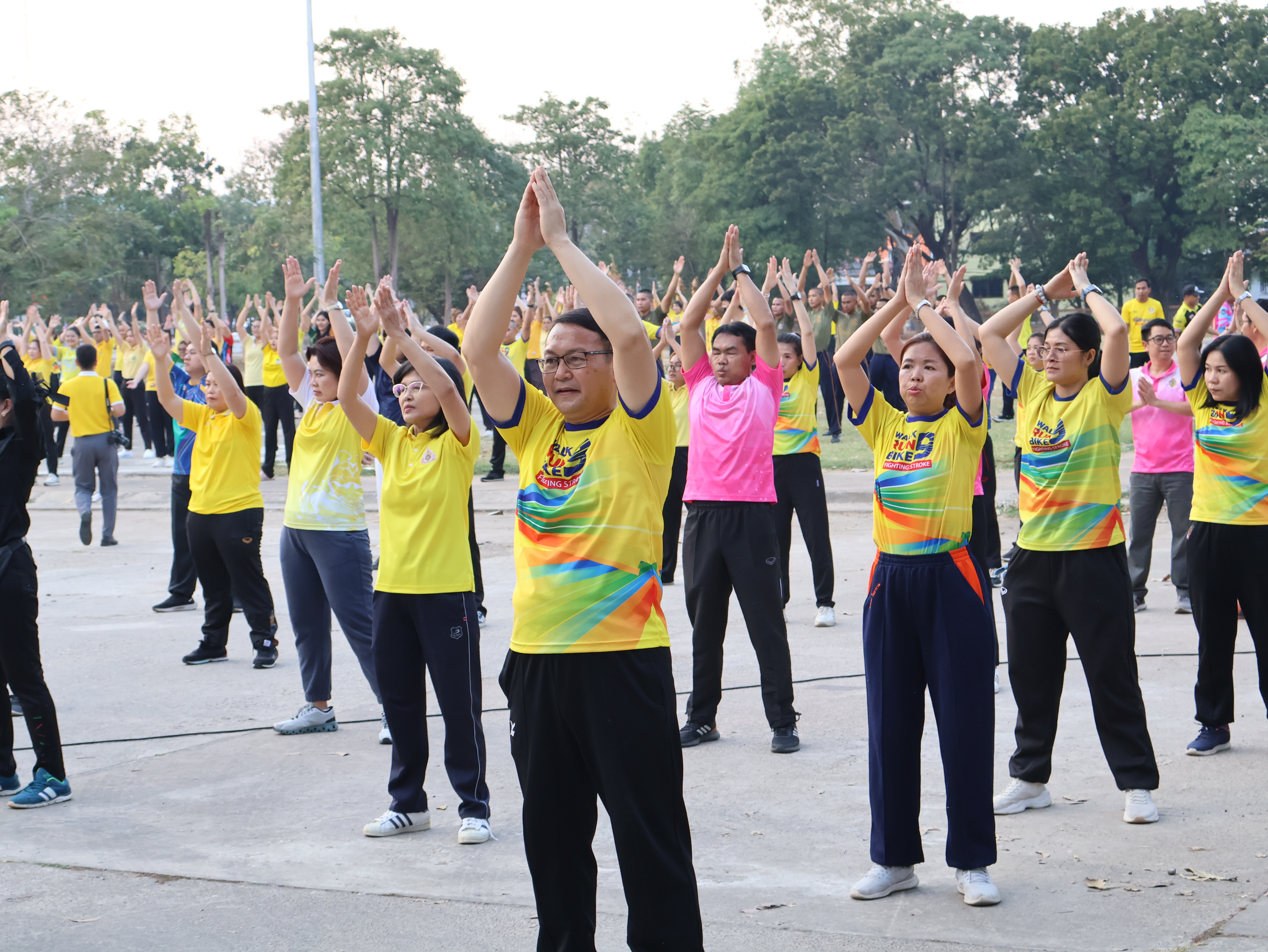 พช.นครพนม ร่วมกิจกรรม Exercise สร้างนิสัยออกกำลังกาย ทุกวันพุธ