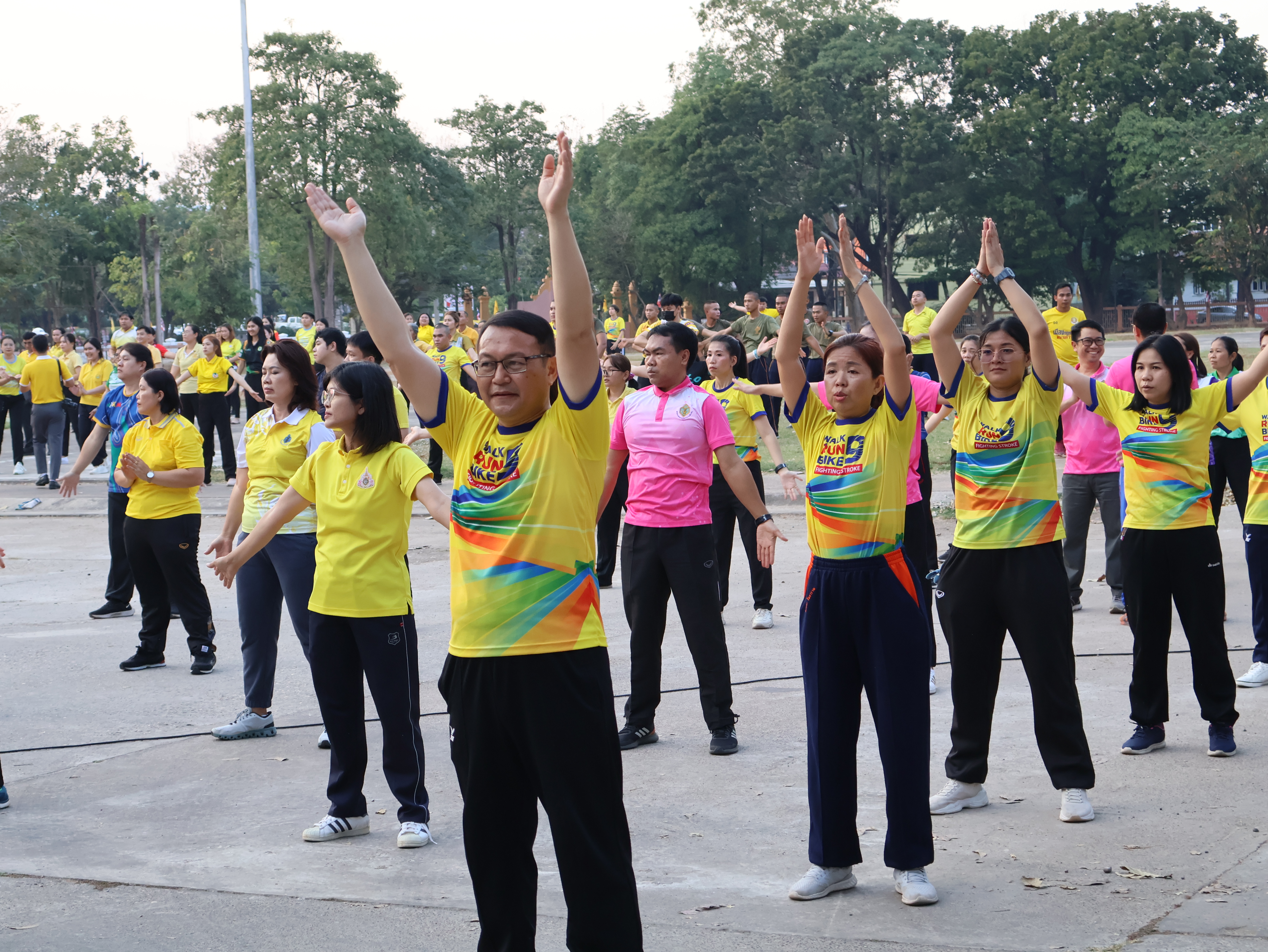 พช.นครพนม ร่วมกิจกรรม Exercise สร้างนิสัยออกกำลังกาย ทุกวันพุธ