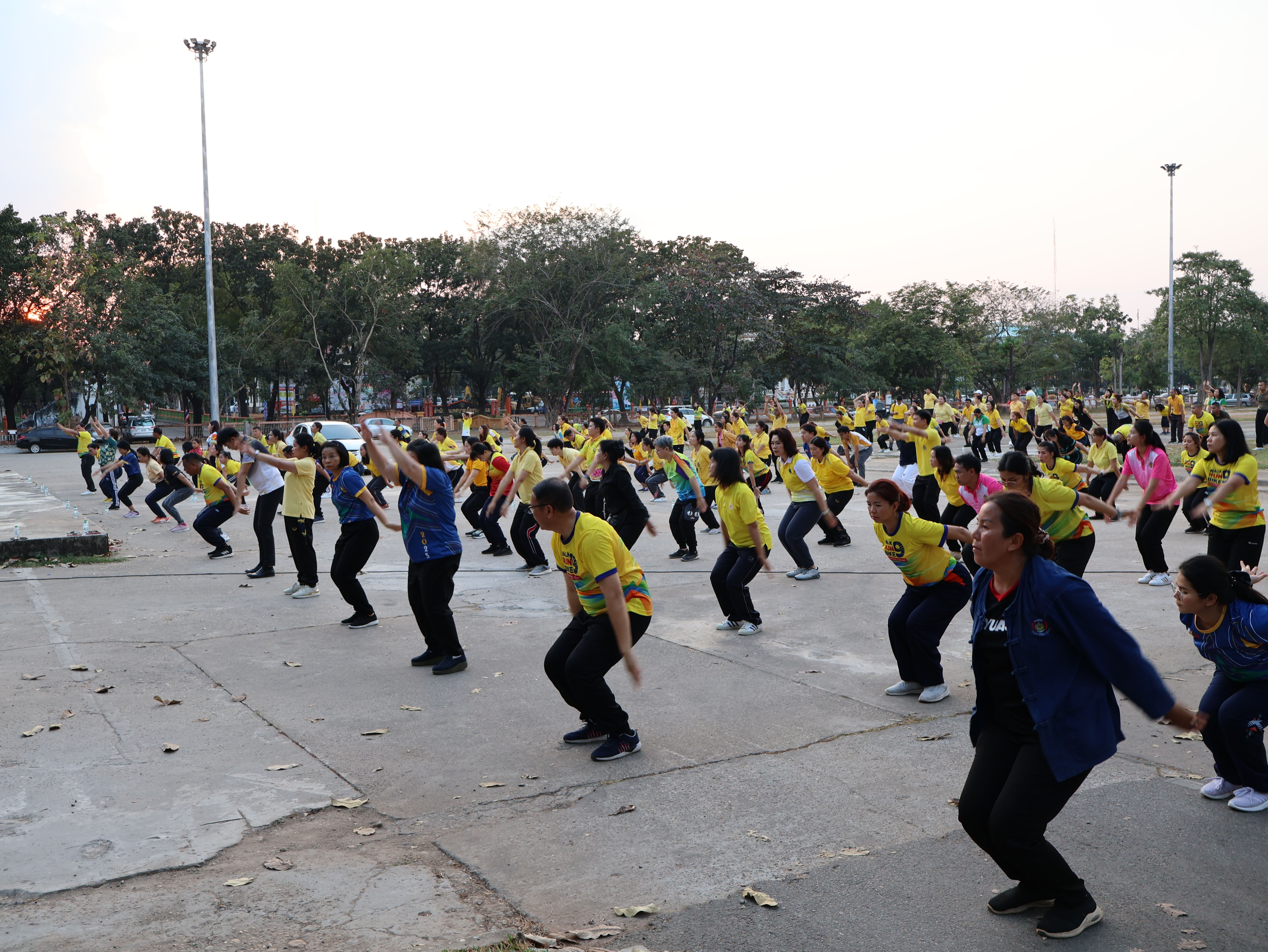 พช.นครพนม ร่วมกิจกรรม Exercise สร้างนิสัยออกกำลังกาย ทุกวันพุธ