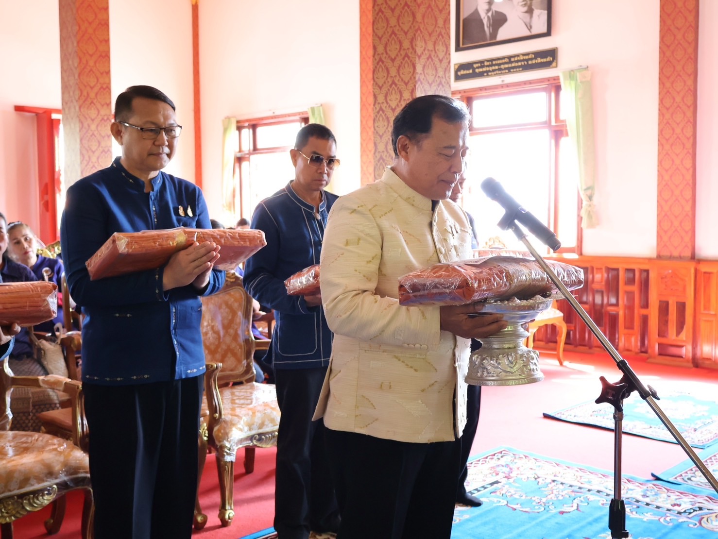 จังหวัดนครพนม   จัดกิจกรรมเนื่องในวาระครบรอบ 55 ปี โครงการพัฒนาผู้นำอาสาพัฒนาชุมชน ภายใต้แนวคิด “รวมพลัง อช. สานพลังแก้จน พัฒนาคนอย่างยั่งยืน”