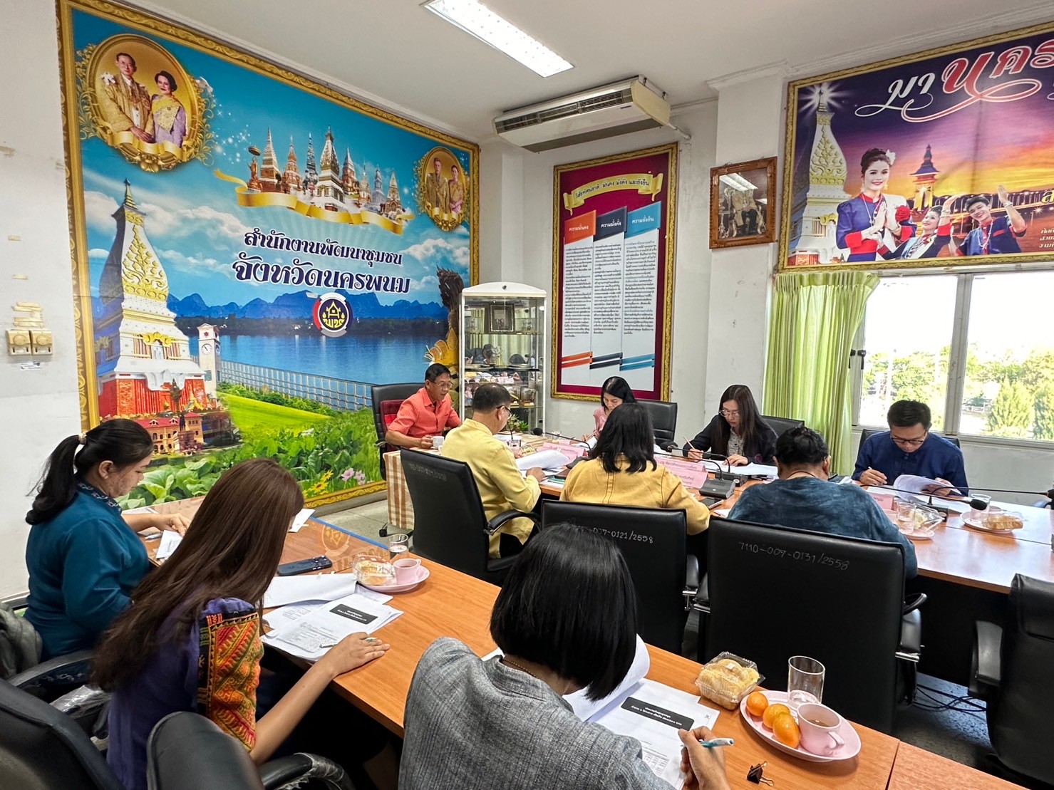 จังหวัดนครพนม   ประชุมคณะอนุกรรมการบริหารกองทุนพัฒนาบทบาทสตรีระดับจังหวัด จังหวัดนครพนม ครั้งที่ 4/2567