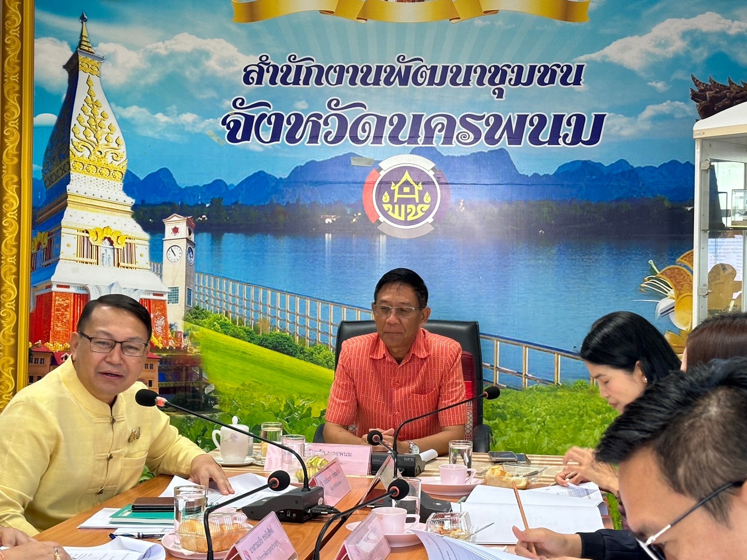 จังหวัดนครพนม   ประชุมคณะอนุกรรมการบริหารกองทุนพัฒนาบทบาทสตรีระดับจังหวัด จังหวัดนครพนม ครั้งที่ 4/2567