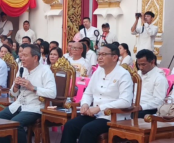 พช.นครพนม ร่วมงานแถลงข่าวการจัดงานนมัสการองค์พระธาตุพนม ประจำปี 2567