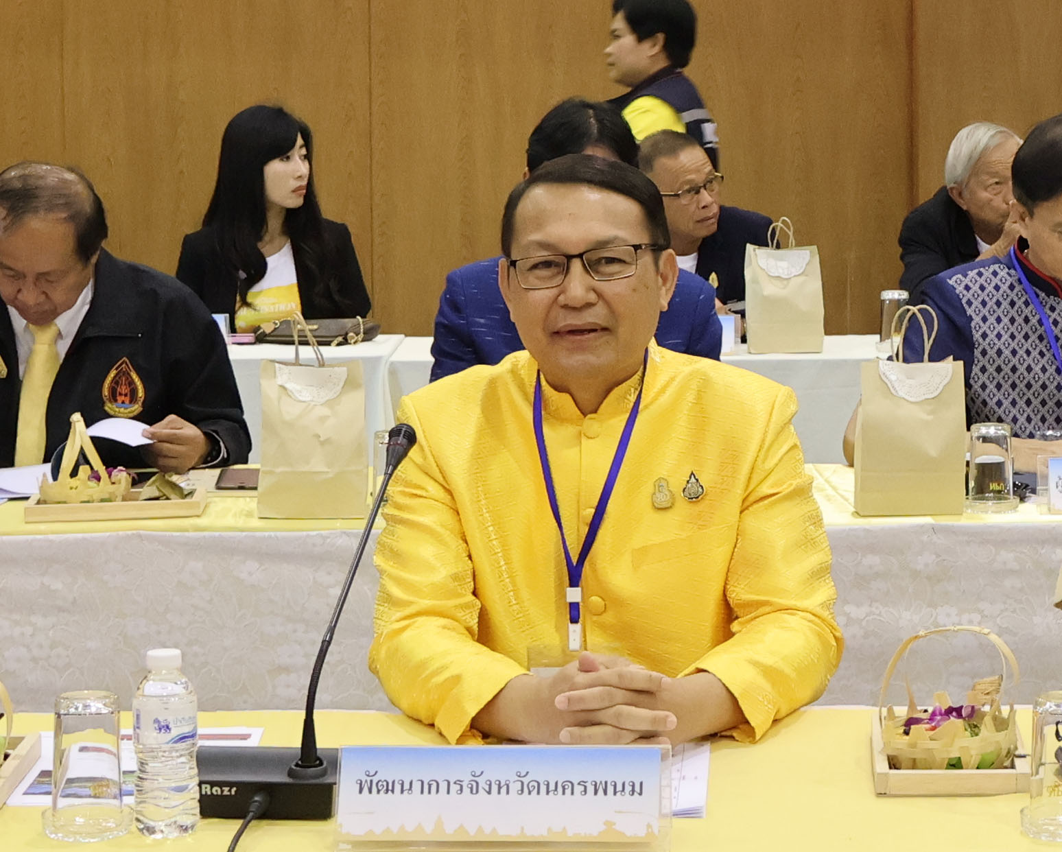 พช.นครพนม   ร่วมจัดนิทรรศการของดีประจำ 12 อำเภอ ภายใต้ 3 MUST (Eat, Travel, Visit) ต้อนรับนายกรัฐมนตรีและรัฐมนตรีว่าการกระทรวงการคลัง (นายเศรษฐา ทวีสิน) และคณะ
