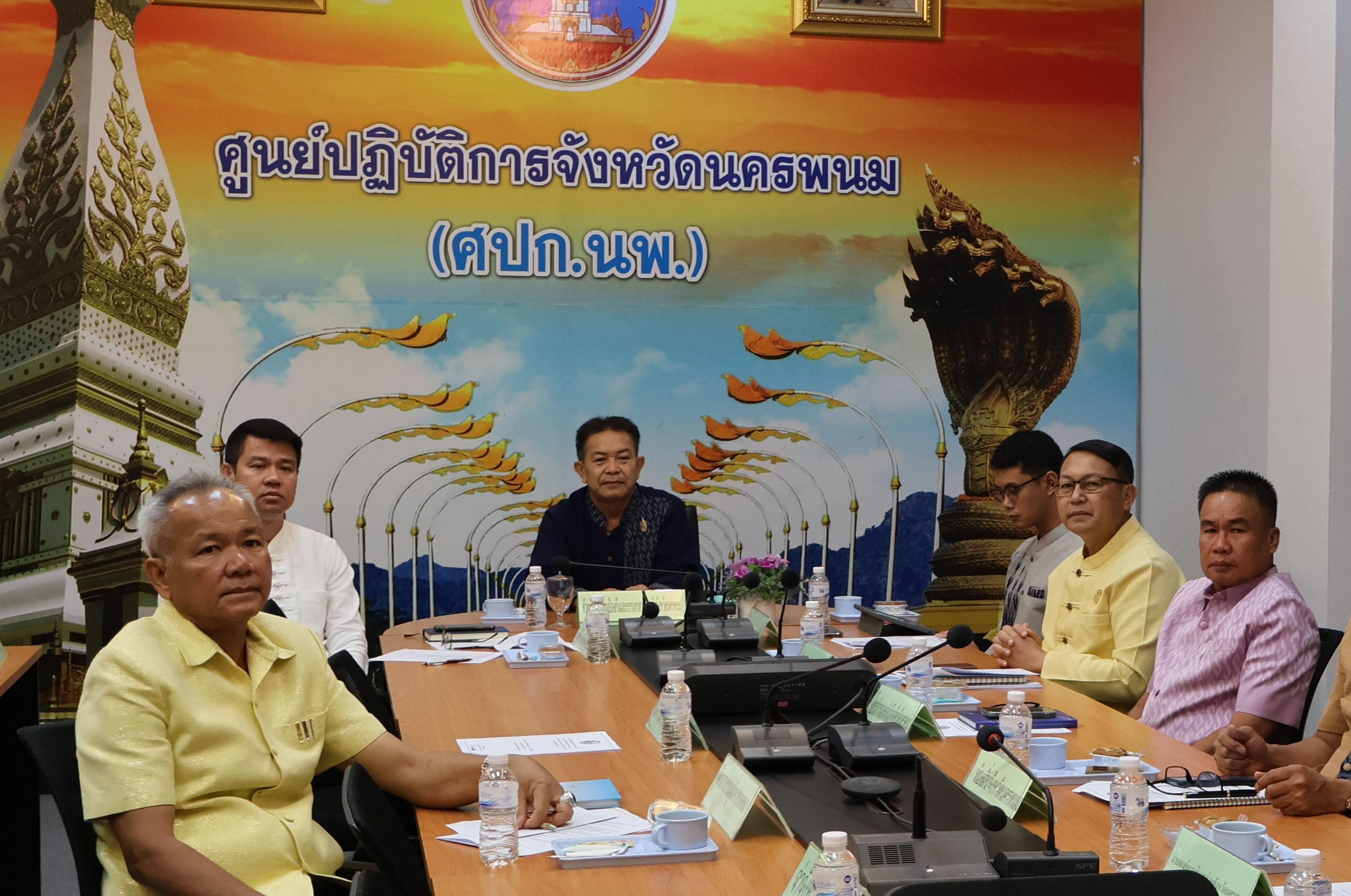 พช.นครพนม    ร่วมการประชุมขับเคลื่อนและติดตามนโยบายของรัฐบาลและภารกิจสำคัญของปลัดกระทรวงมหาดไทย  ประจำปีงบประมาณพ.ศ 2567 เดือนกุมภาพันธ์ 2567 ผ่านระบบวีดิทัศน์ทางไกล (vcs)