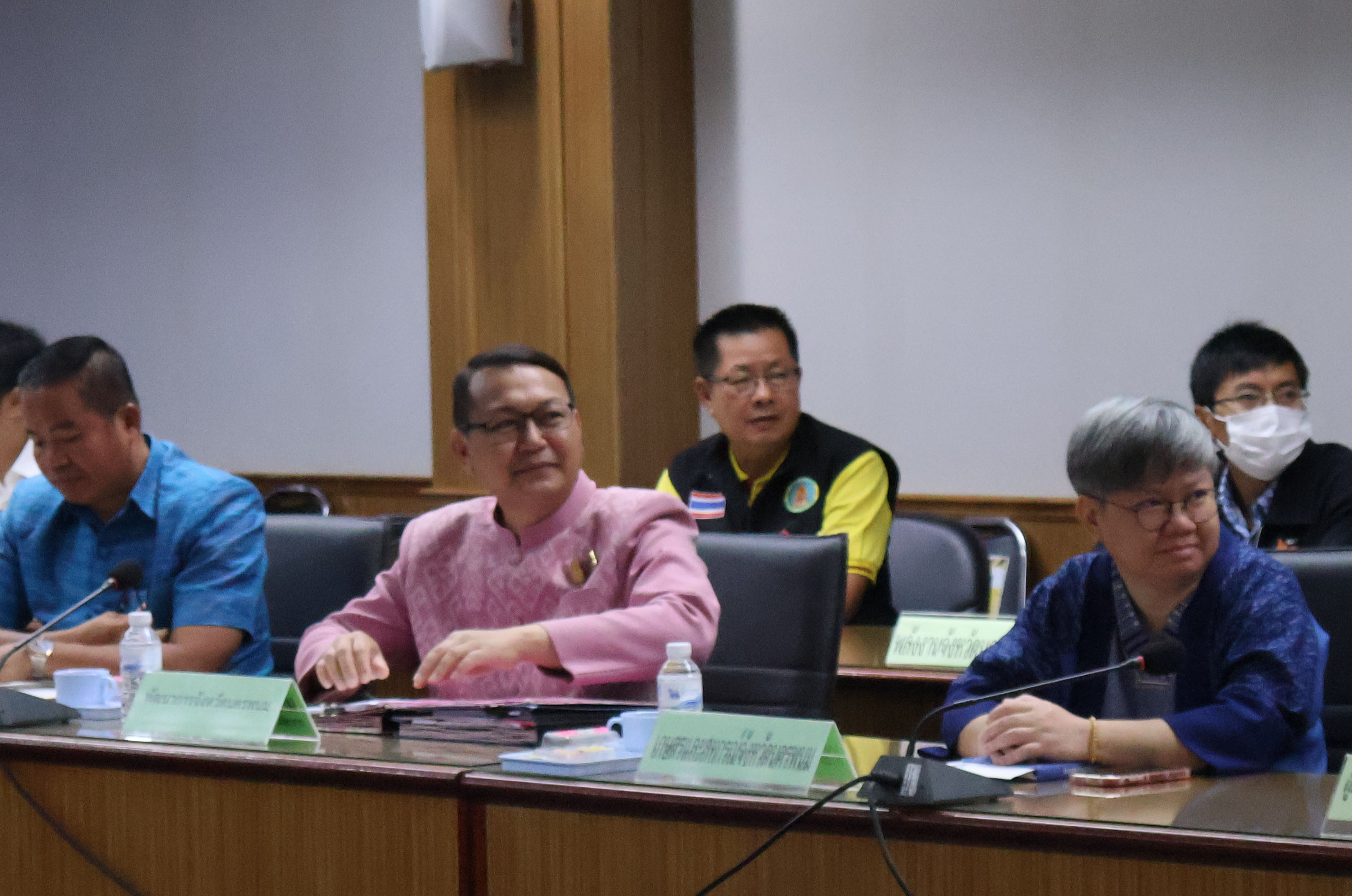 พช.นครพนม ร่วมการประชุมรับมอบนโยบายในการกำกับและติดตามการปฏิบัติราชการในภูมิภาคของรองนายกรัฐมนตรี (นายพีระพันธุ์ สาลีรัฐวิภาค)