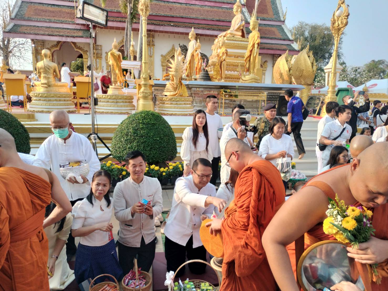 พช.นครพนม   ร่วมกิจกรรมสัปดาห์ส่งเสริมการเผยแผ่พระพุทธศาสนา เนื่องในเทศกาลวันสำคัญทางพระพุทธศาสนา (วันมาฆบูชา) ประจำปีพุทธศักราช 2567