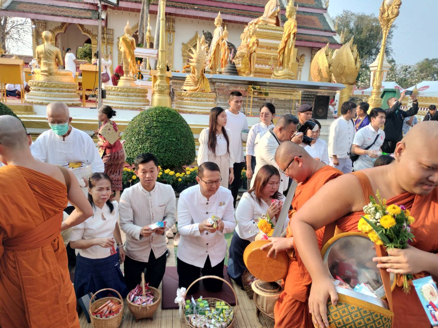 พช.นครพนม   ร่วมกิจกรรมสัปดาห์ส่งเสริมการเผยแผ่พระพุทธศาสนา เนื่องในเทศกาลวันสำคัญทางพระพุทธศาสนา (วันมาฆบูชา) ประจำปีพุทธศักราช 2567