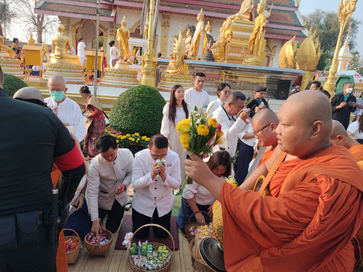 พช.นครพนม   ร่วมกิจกรรมสัปดาห์ส่งเสริมการเผยแผ่พระพุทธศาสนา เนื่องในเทศกาลวันสำคัญทางพระพุทธศาสนา (วันมาฆบูชา) ประจำปีพุทธศักราช 2567