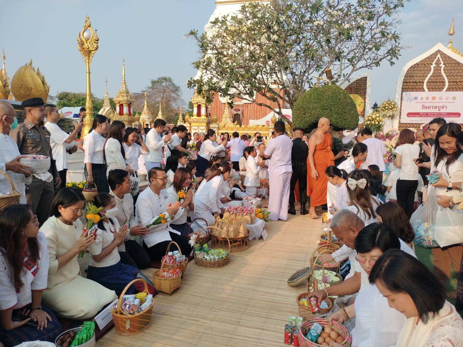 พช.นครพนม   ร่วมกิจกรรมสัปดาห์ส่งเสริมการเผยแผ่พระพุทธศาสนา เนื่องในเทศกาลวันสำคัญทางพระพุทธศาสนา (วันมาฆบูชา) ประจำปีพุทธศักราช 2567