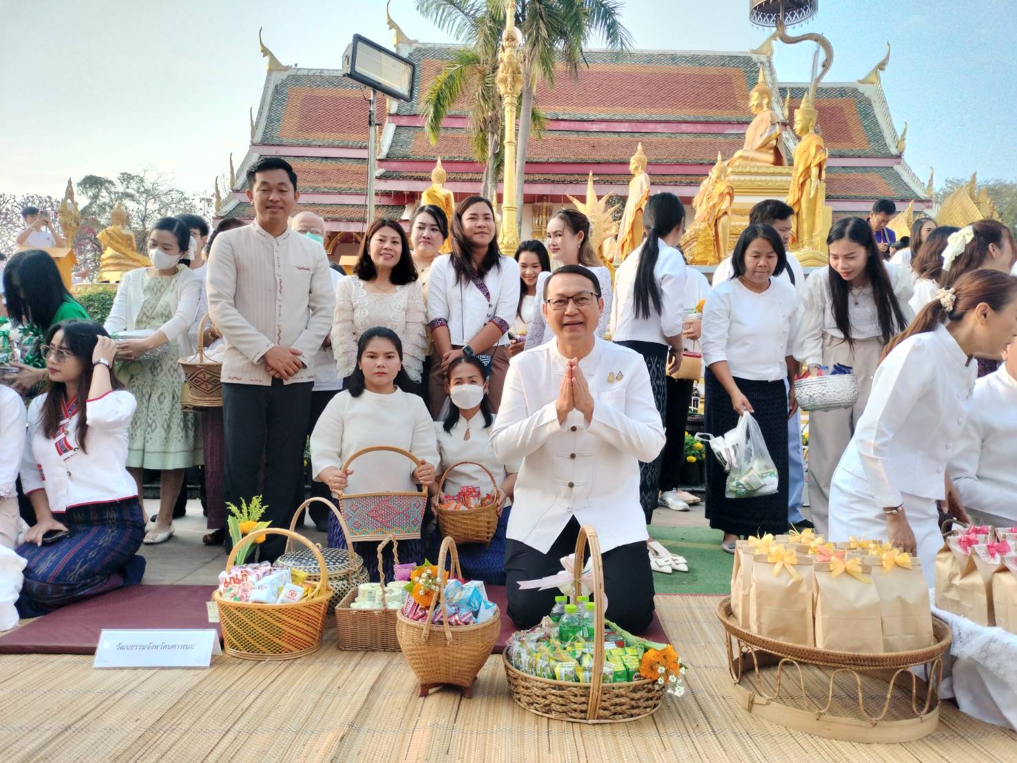 พช.นครพนม   ร่วมกิจกรรมสัปดาห์ส่งเสริมการเผยแผ่พระพุทธศาสนา เนื่องในเทศกาลวันสำคัญทางพระพุทธศาสนา (วันมาฆบูชา) ประจำปีพุทธศักราช 2567